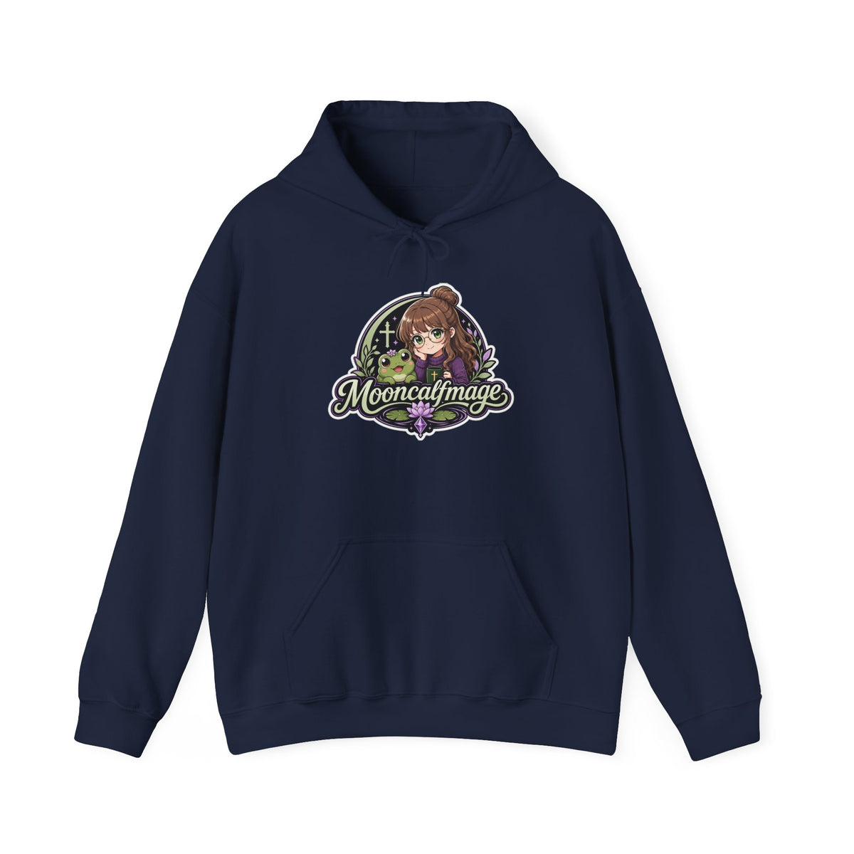 MOONCALFMAGE Hoodie — Streamer Logo Pullover