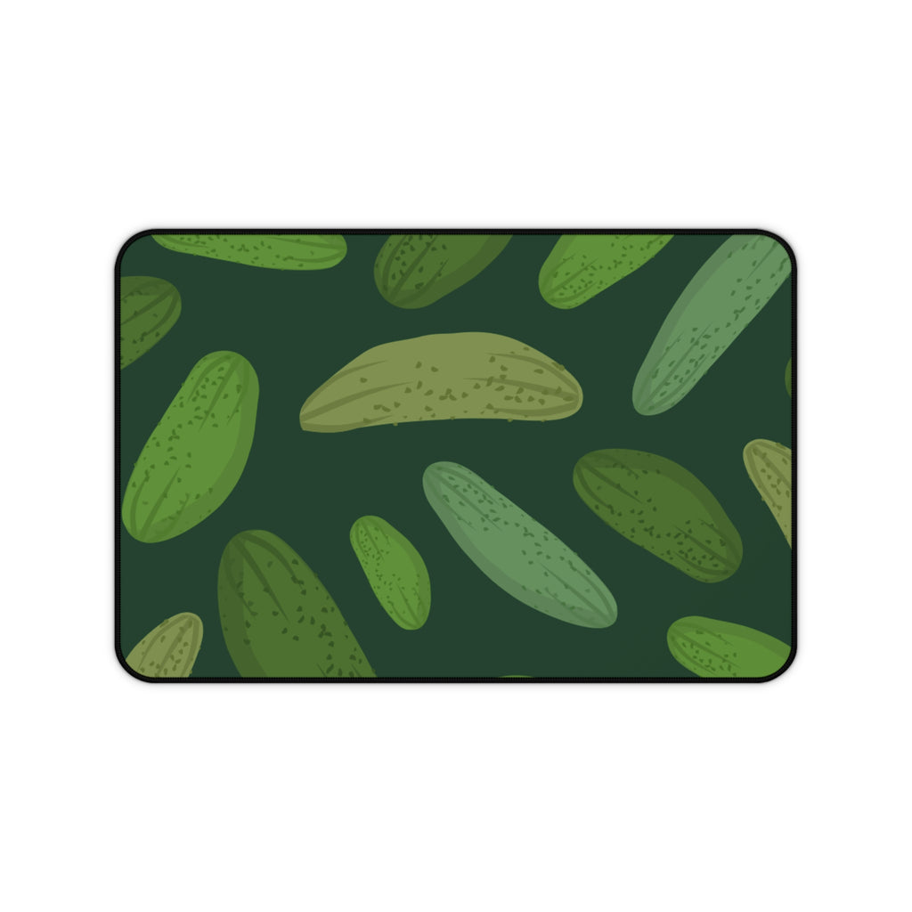 Pickle Pattern Desk Mat — Gaming & Office Mouse Pad