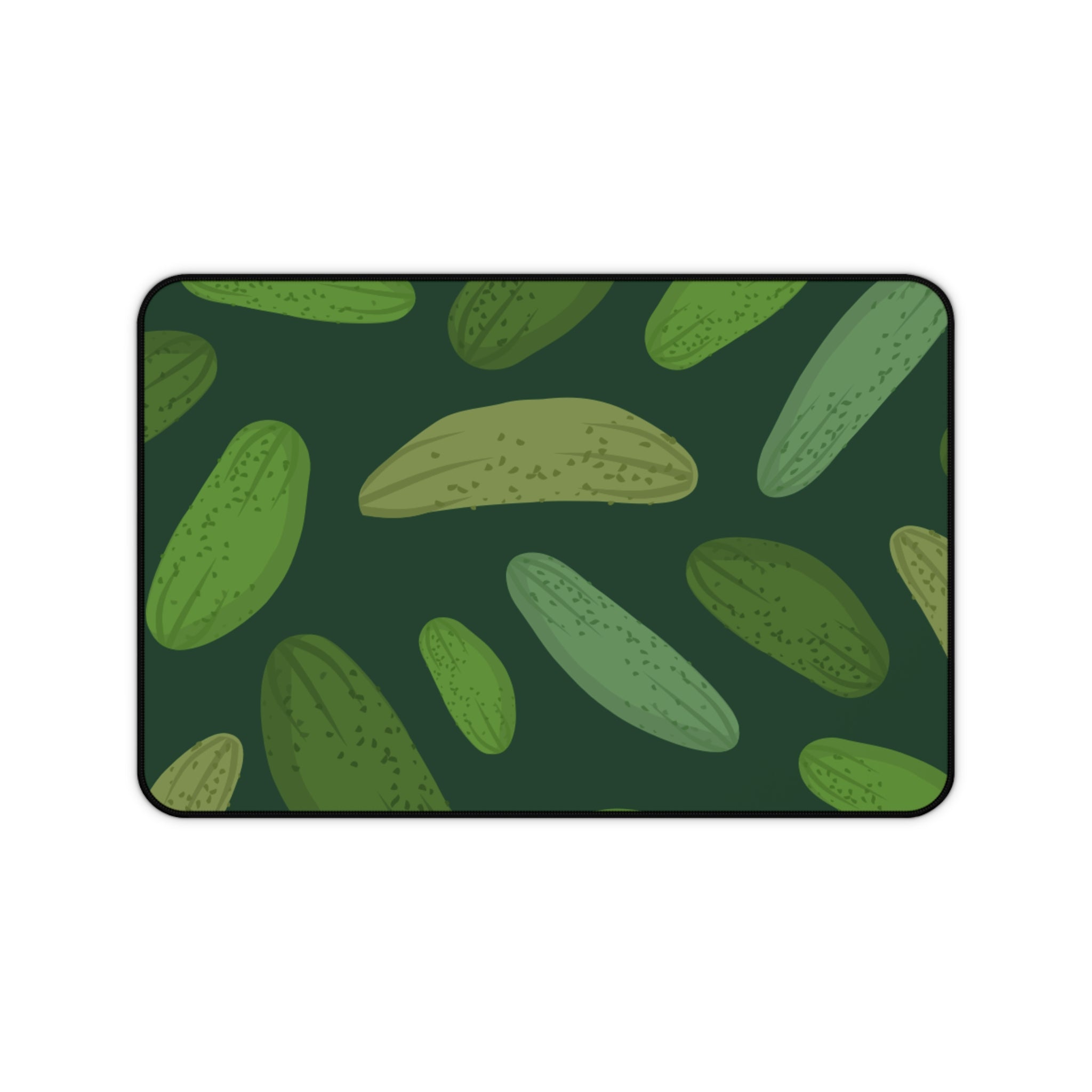 Pickle Pattern Desk Mat — Gaming & Office Mouse Pad