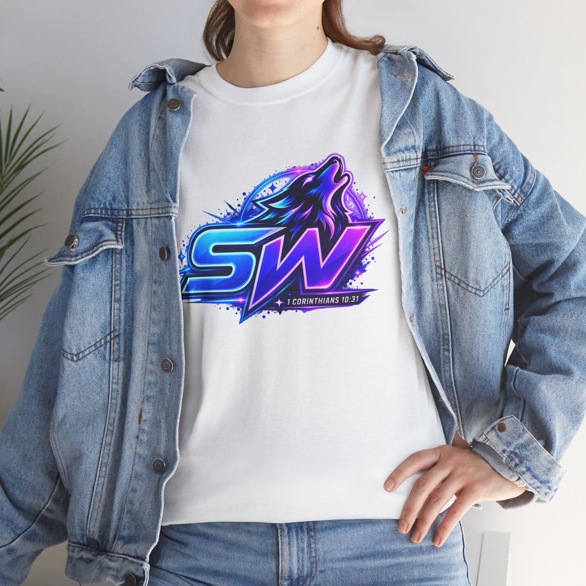 Seawolf_30 Logo Tee - Gamer/Streamer T-Shirt Blue GBSG (Gather)