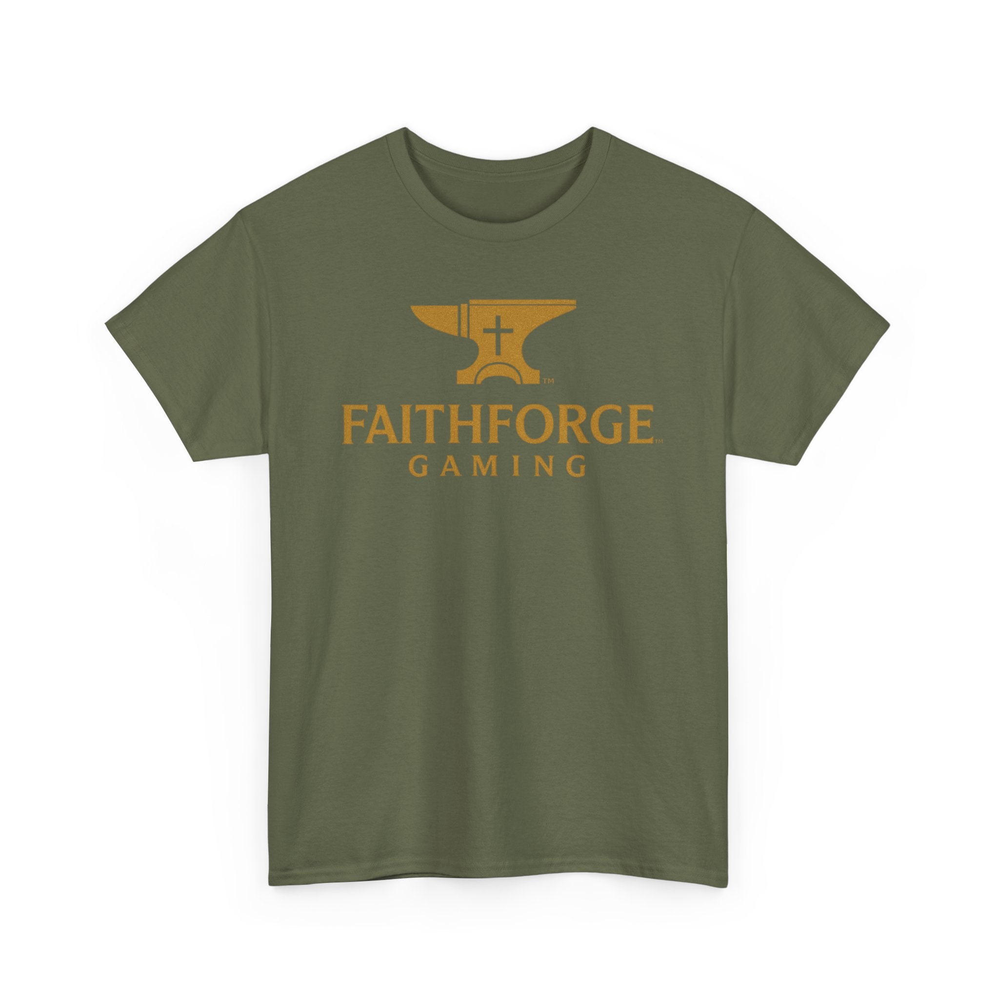 FaithForge Gaming T-Shirt — Christian Gamer Logo Tee