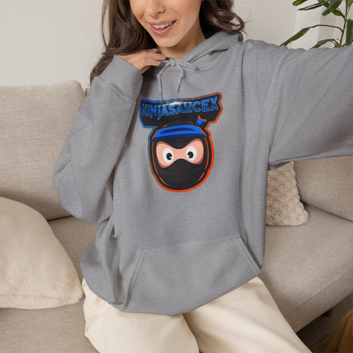 NinjaFaceX Hoodie — Streamer Logo Pullover