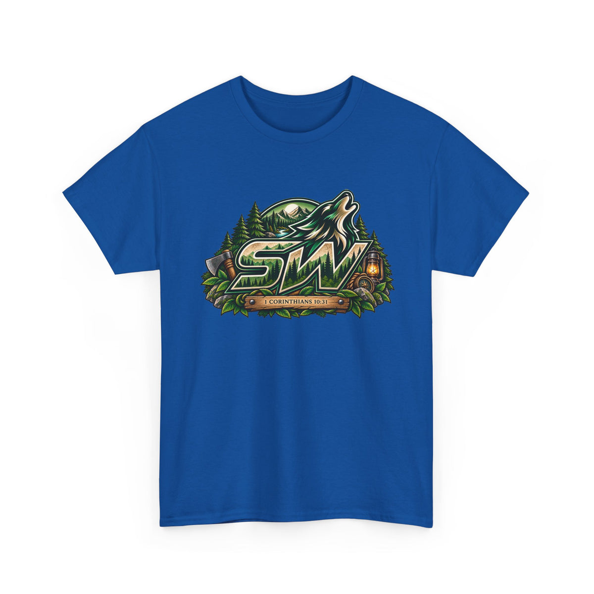 Seawolf_30 Logo Tee - Gamer/Streamer T-Shirt Green GBSG (Gather)