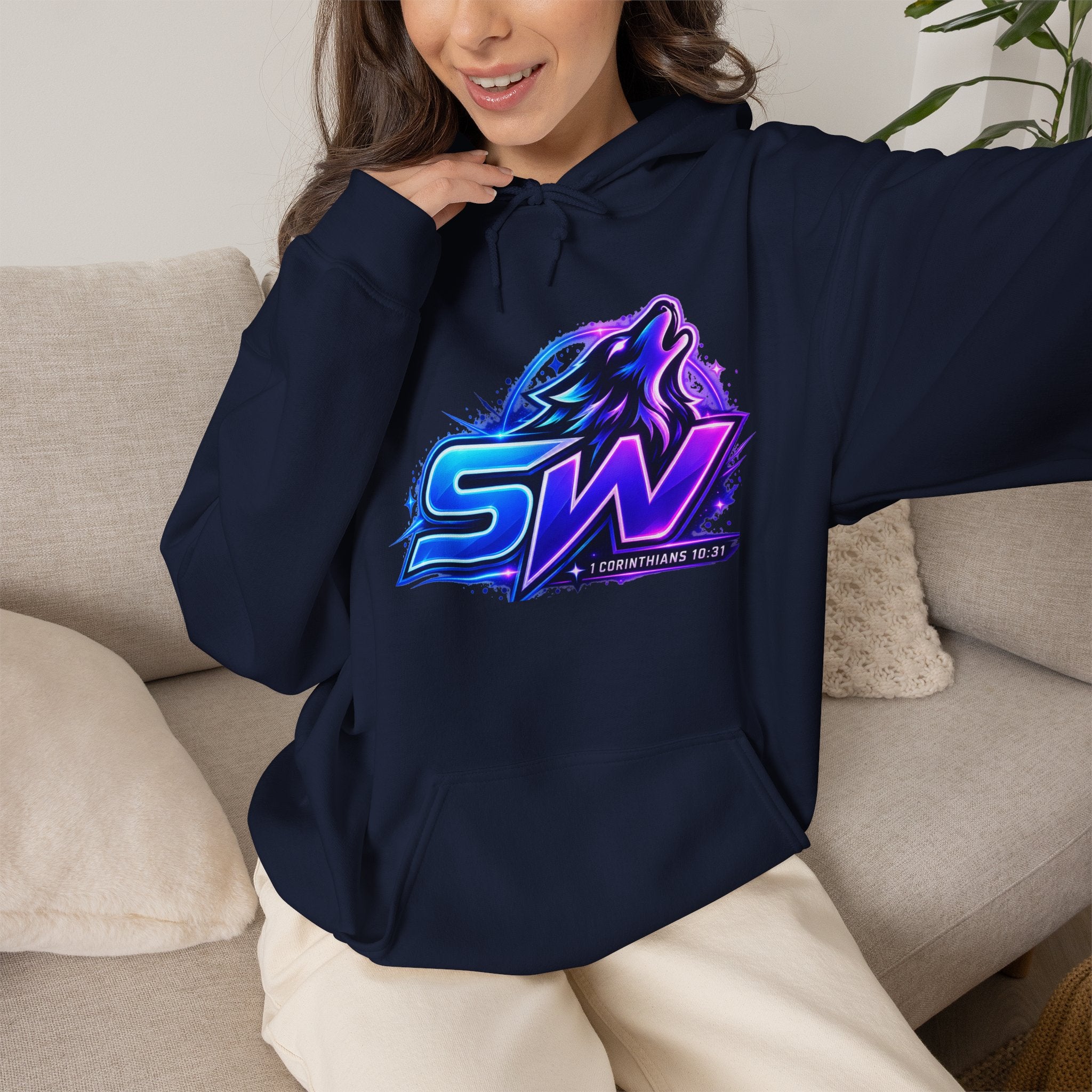 Hoodie - Seawolf_30 Graphic Hoodie (SW Logo)