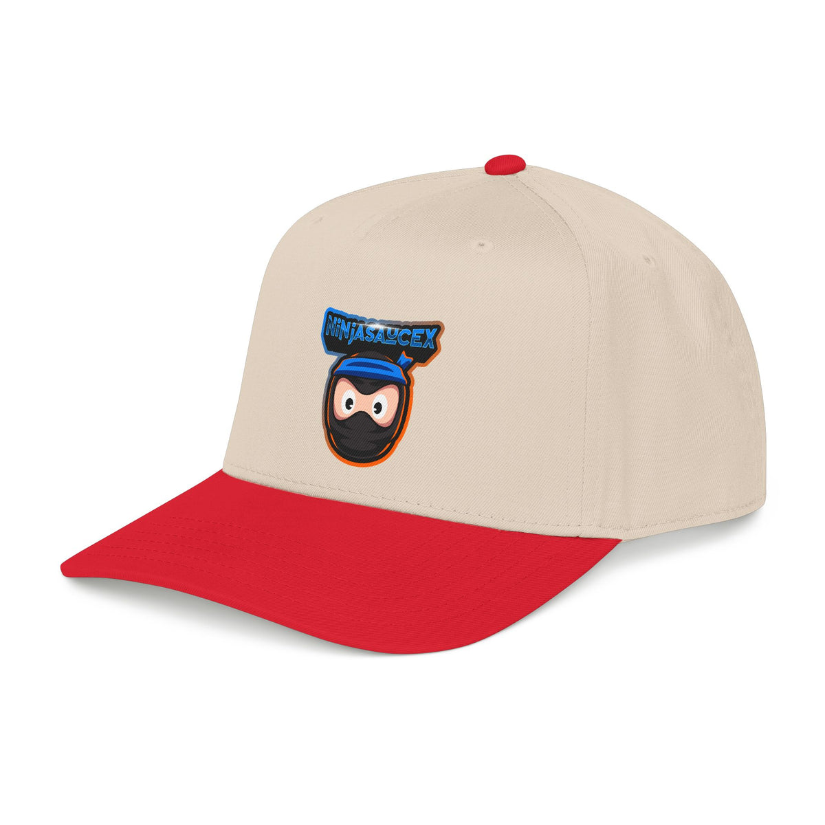 NinjaSauceX Logo Baseball Cap — Retro Gamer Streetwear Hat