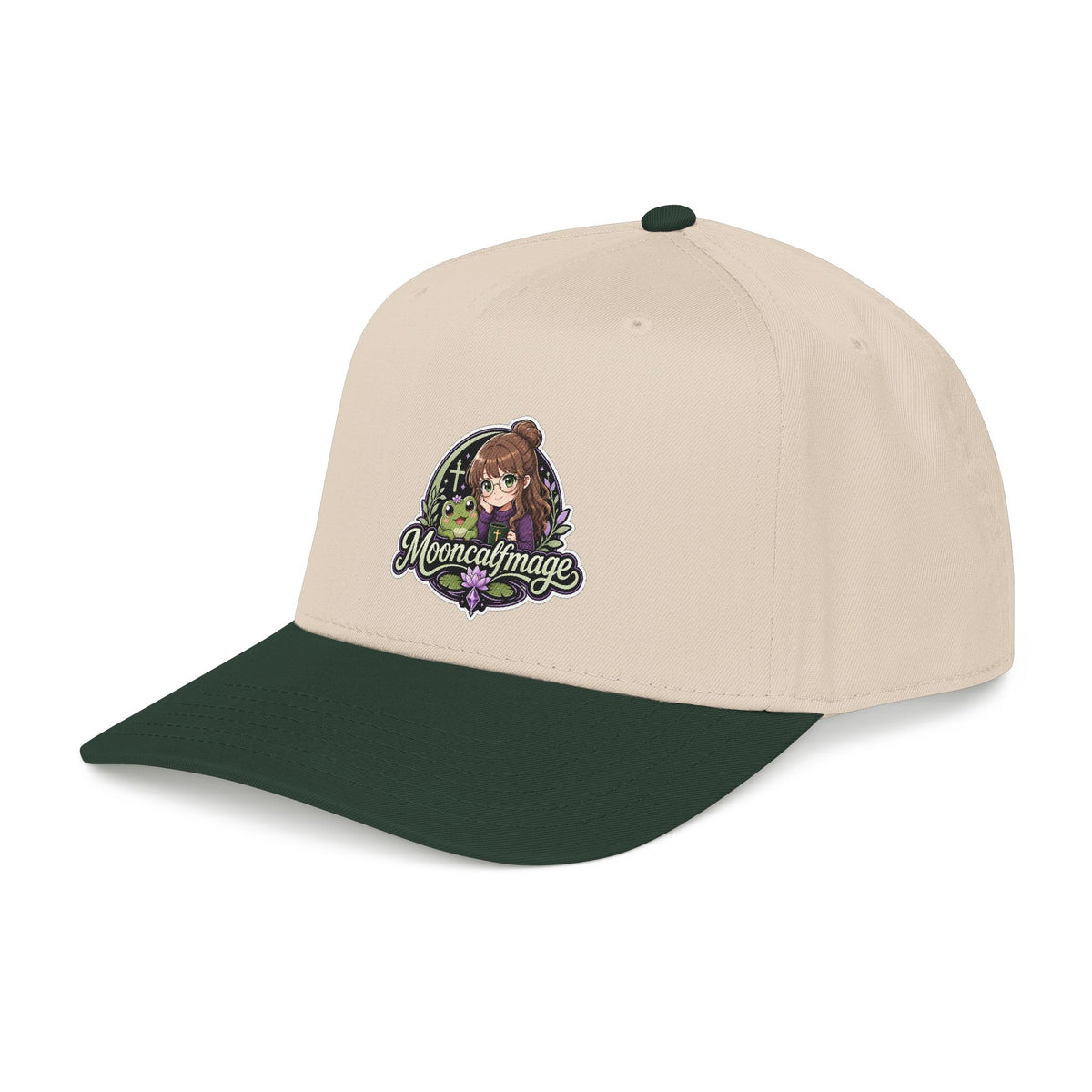 MOONCALFMAGE Logo Baseball Cap — Retro Gamer Streetwear Hat