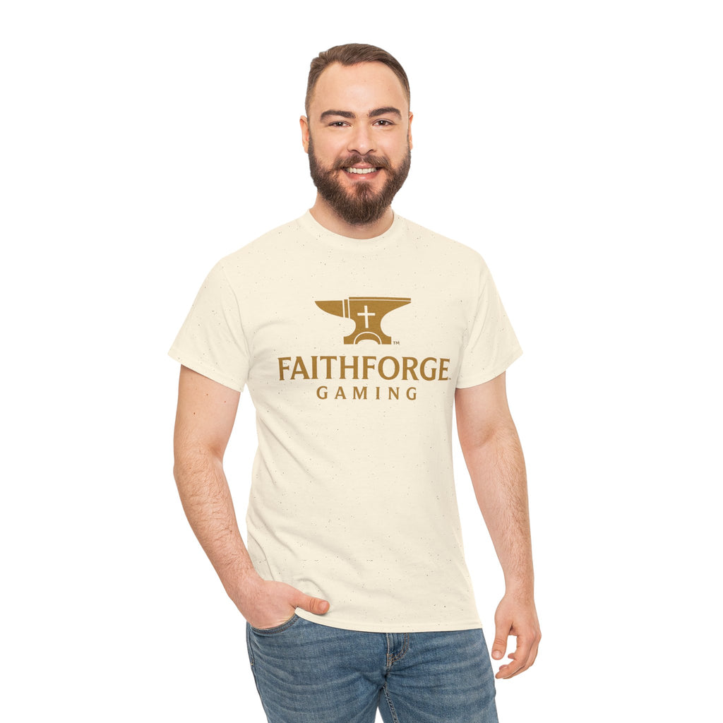 FaithForge Gaming T-Shirt — Christian Gamer Logo Tee