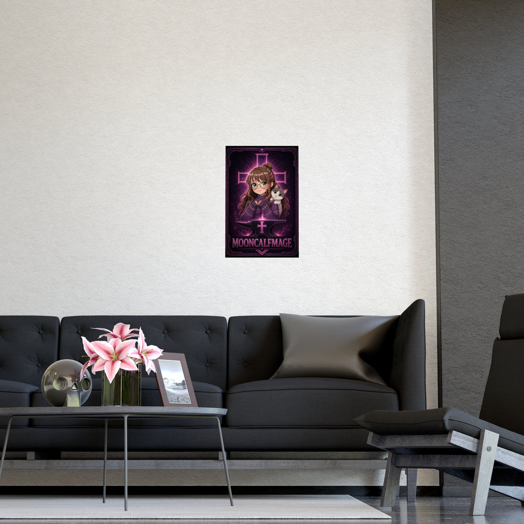 mooncalfmage Poster - FaithForgeGaming