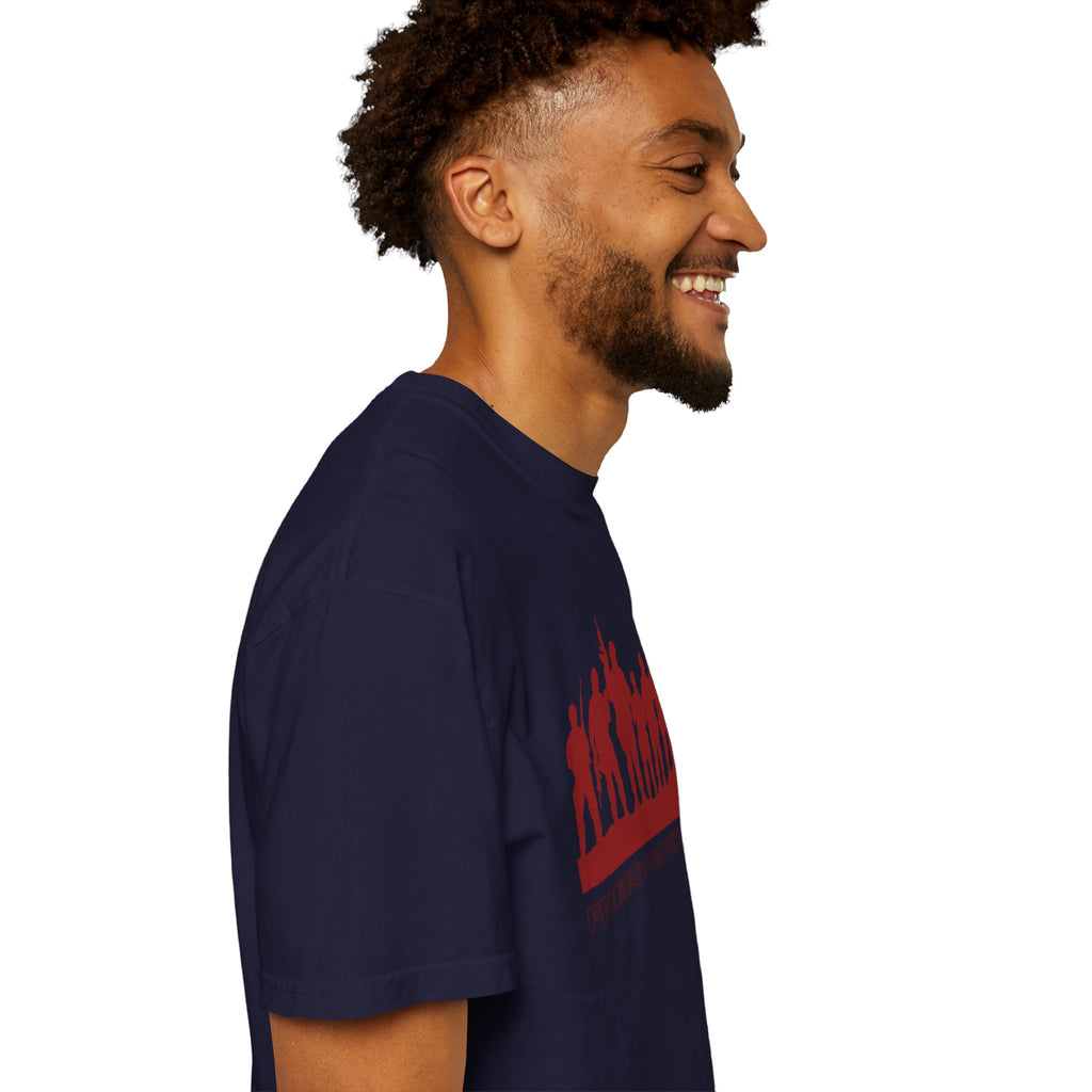 T-Shirt — 'American Heroes' Silhouette Design (Veteran & Military Tribute)