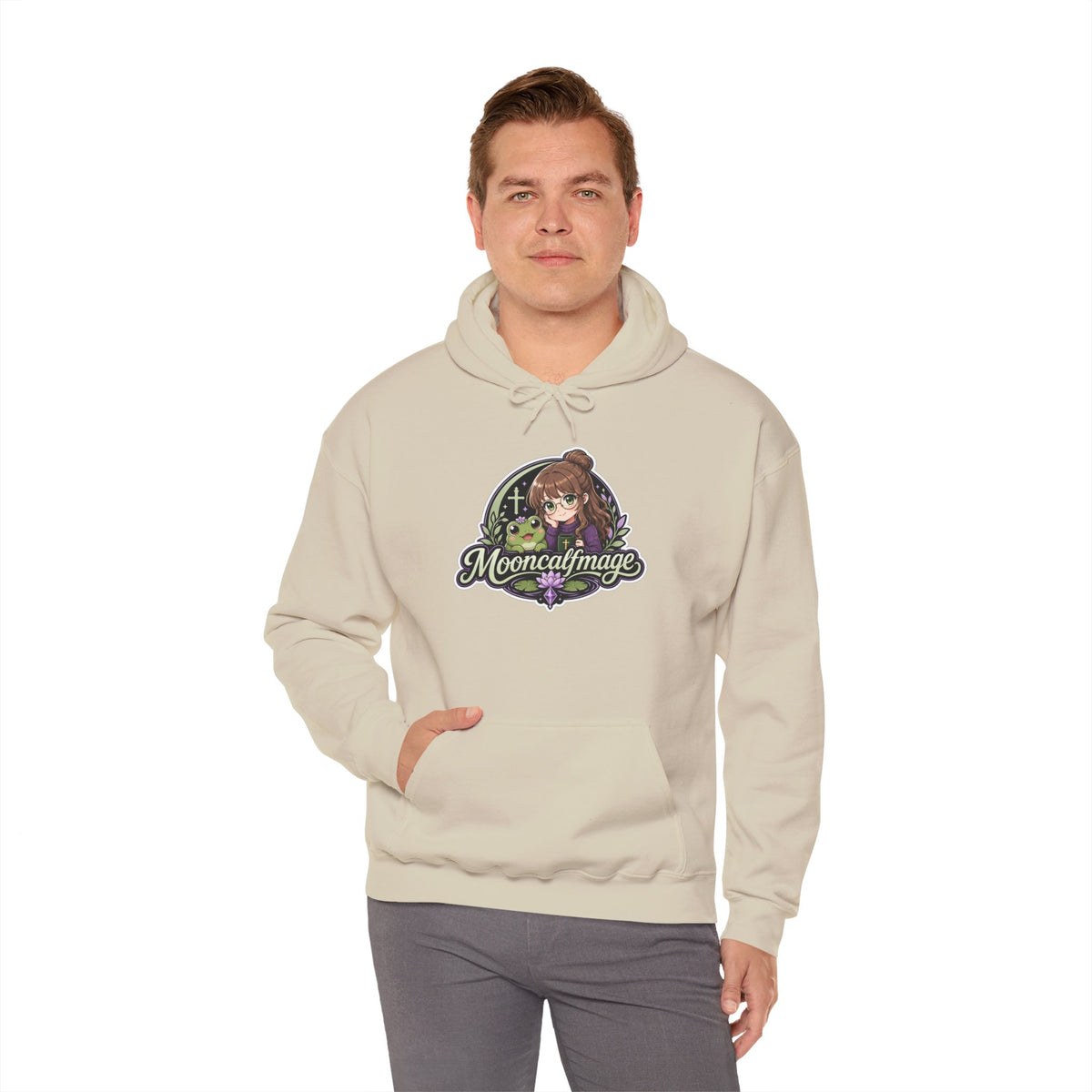 MOONCALFMAGE Hoodie — Streamer Logo Pullover