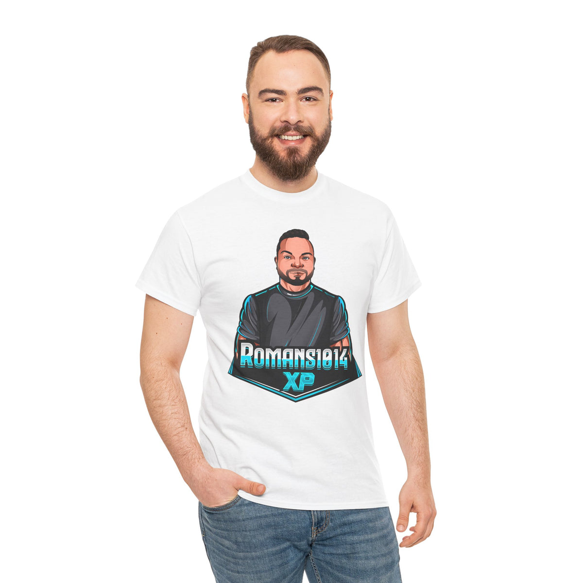 Romans1014XP Logo Tee - Gamer/Streamer T-Shirt