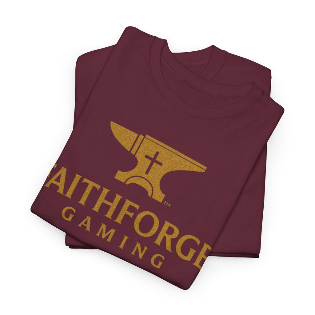 FaithForge Gaming T-Shirt — Christian Gamer Logo Tee