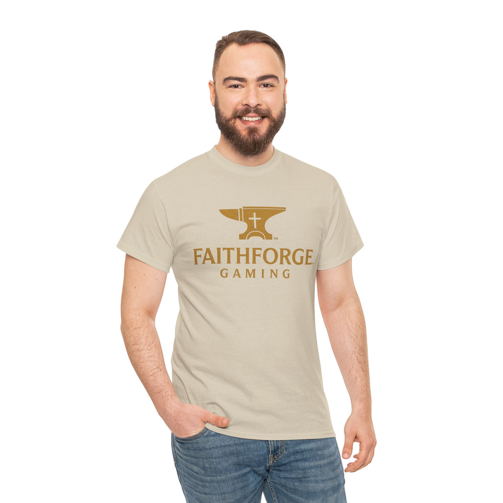 FaithForge Gaming T-Shirt — Christian Gamer Logo Tee