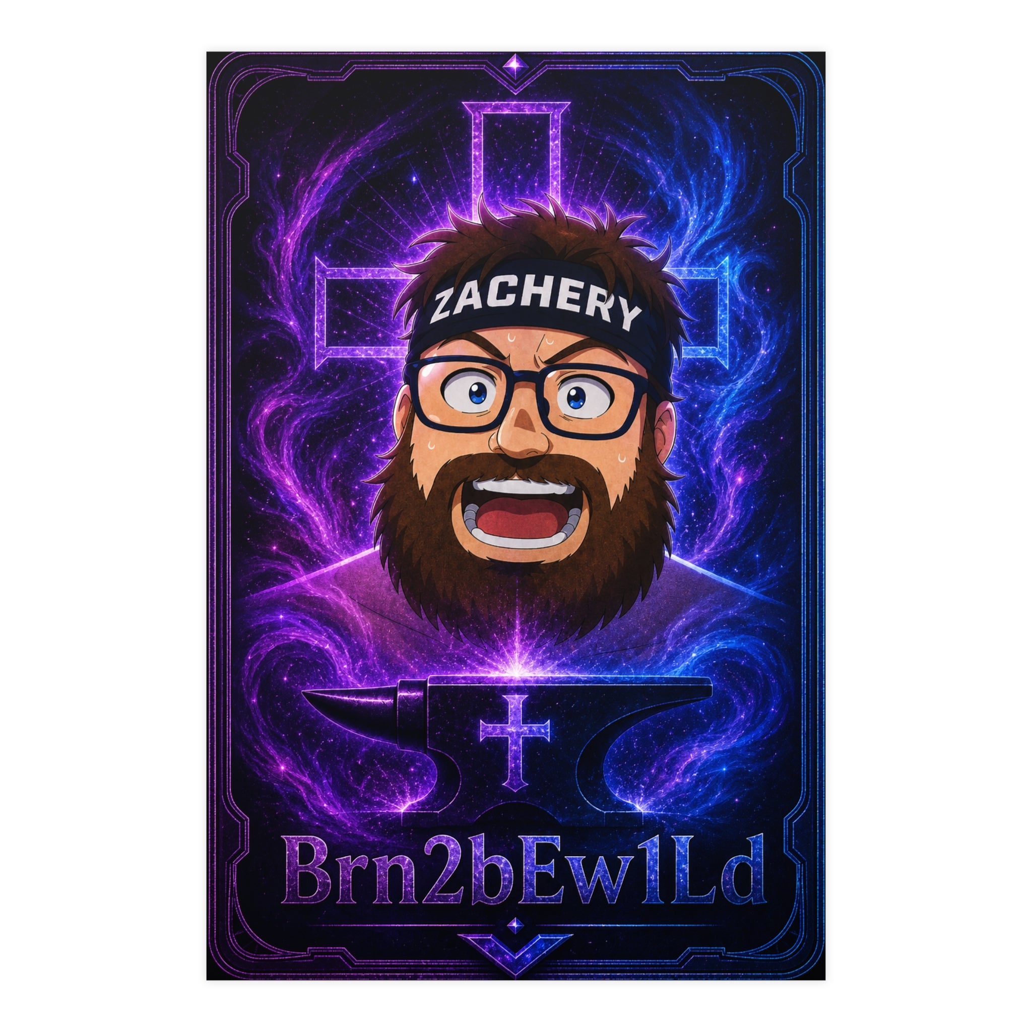Brn2bEw1Ld Poster - FaithForgeGaming