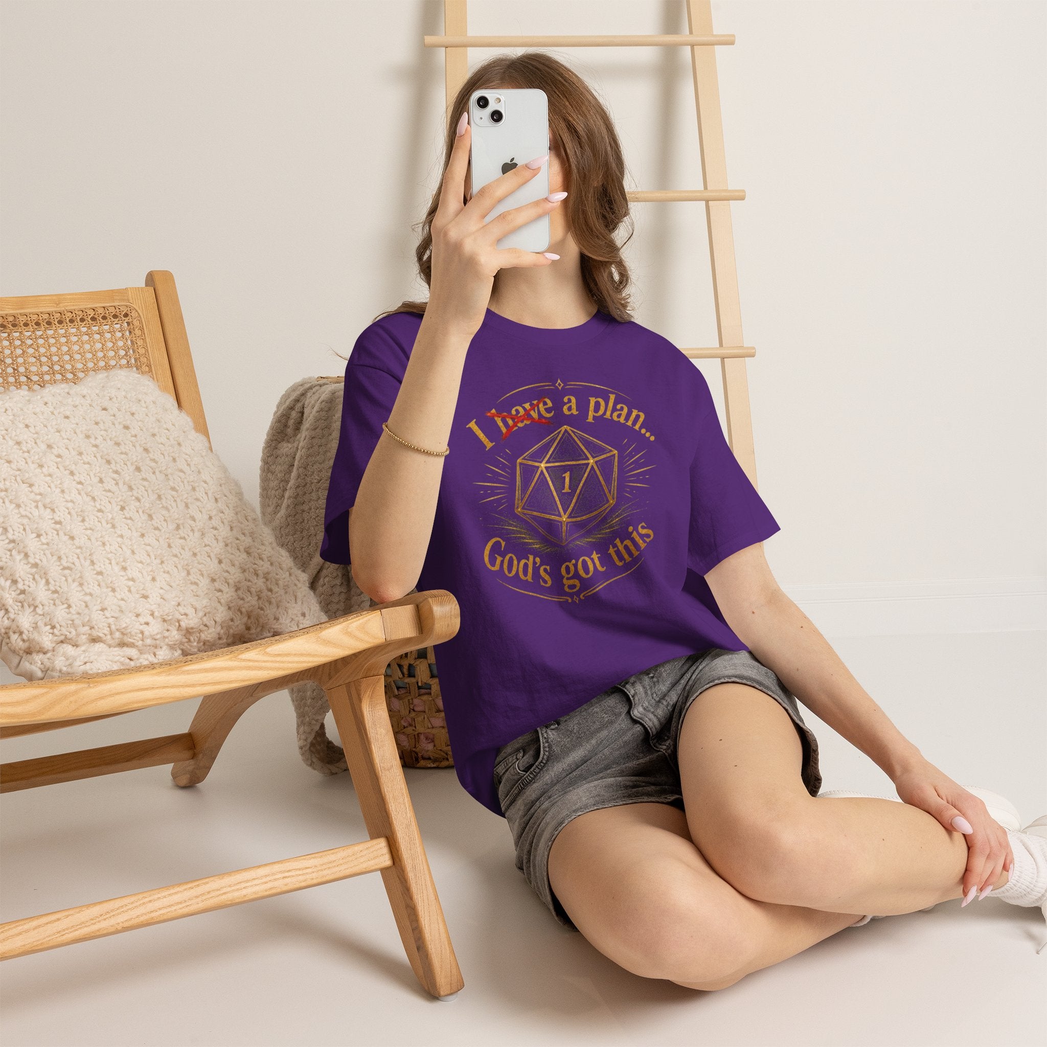 I XhaveX a plan... God's Got This D20 T‑Shirt