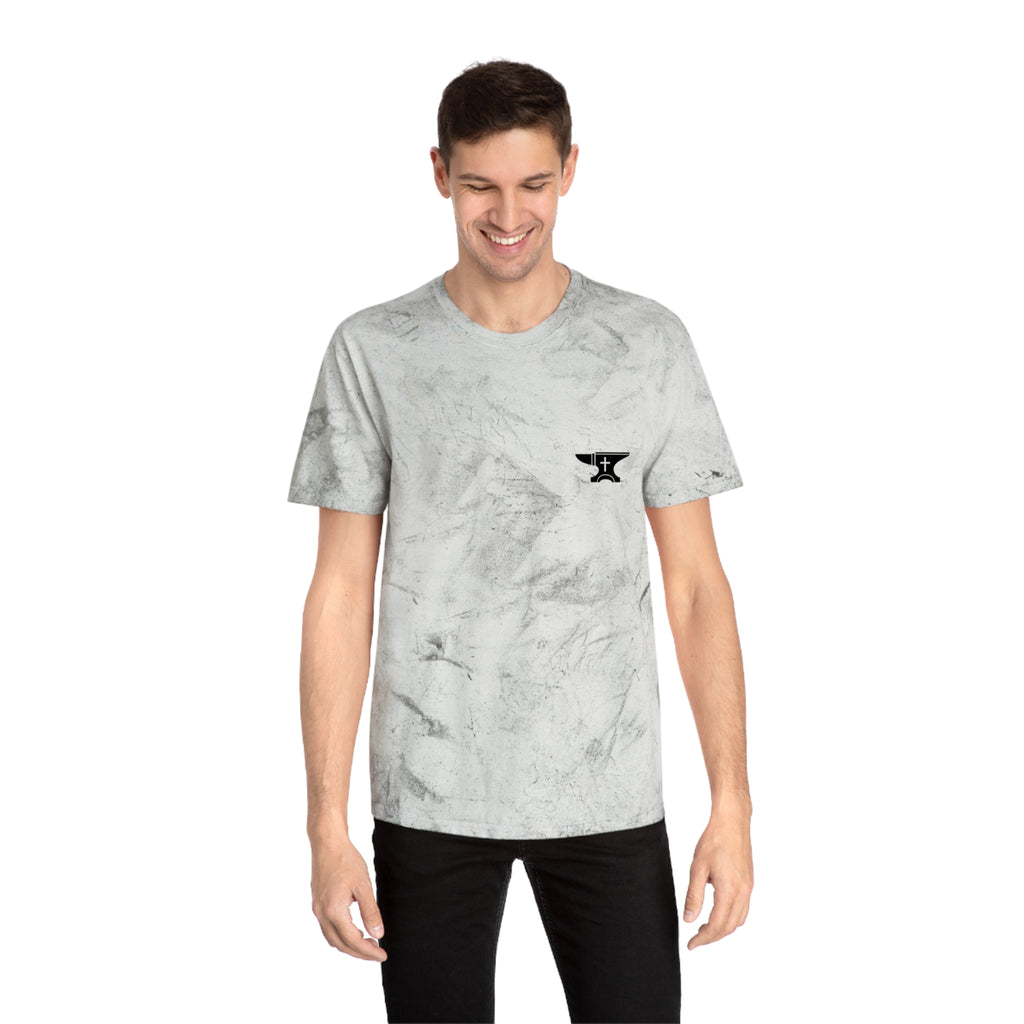 FaithForge Gaming Tie-Dye T-Shirt — Distressed Logo Tee