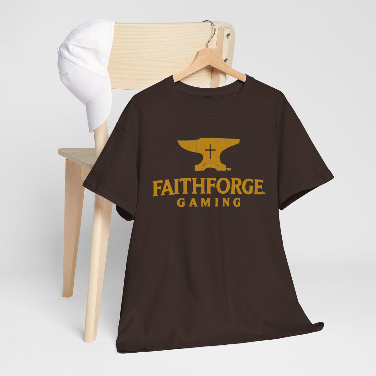 FaithForge Gaming T-Shirt — Christian Gamer Logo Tee