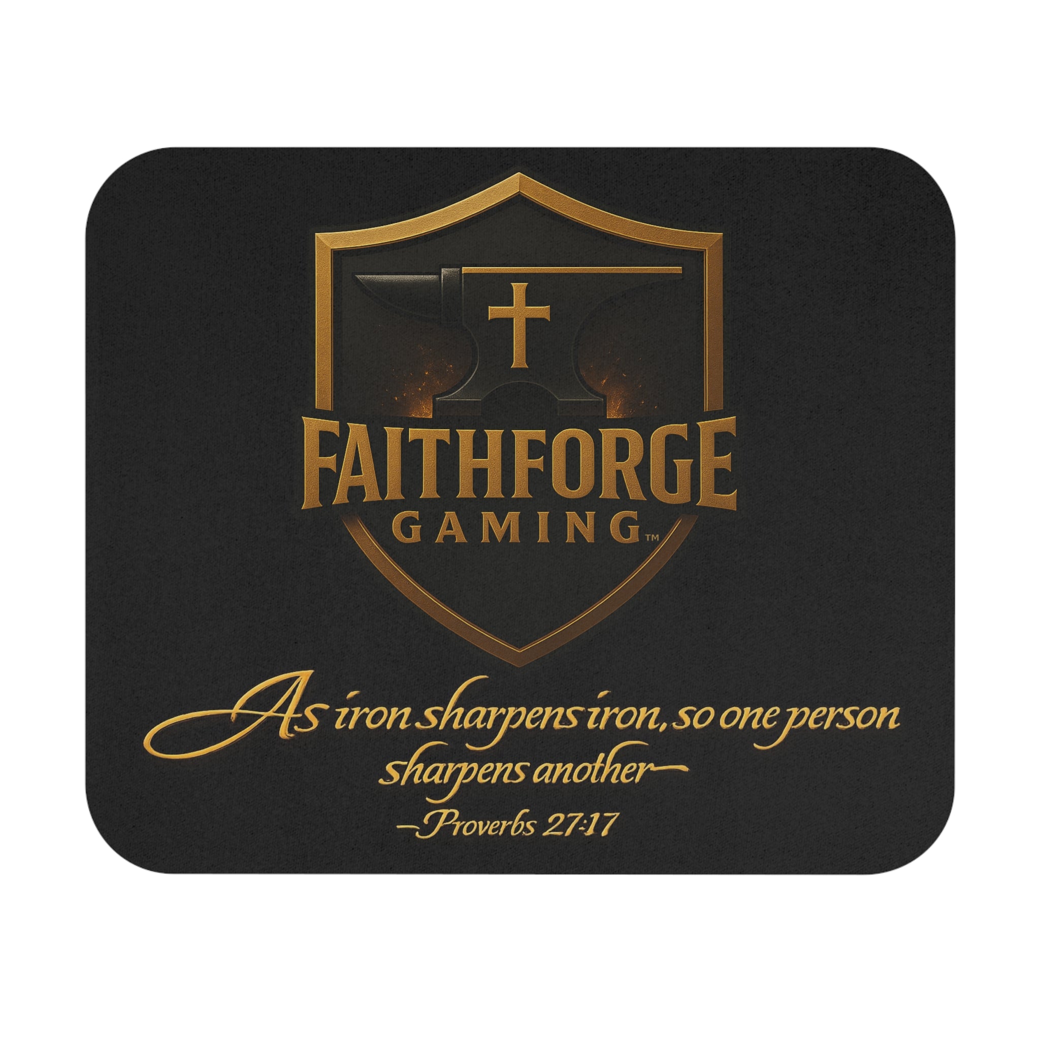 Mouse Pad (Rectangle) FaithForge Shield
