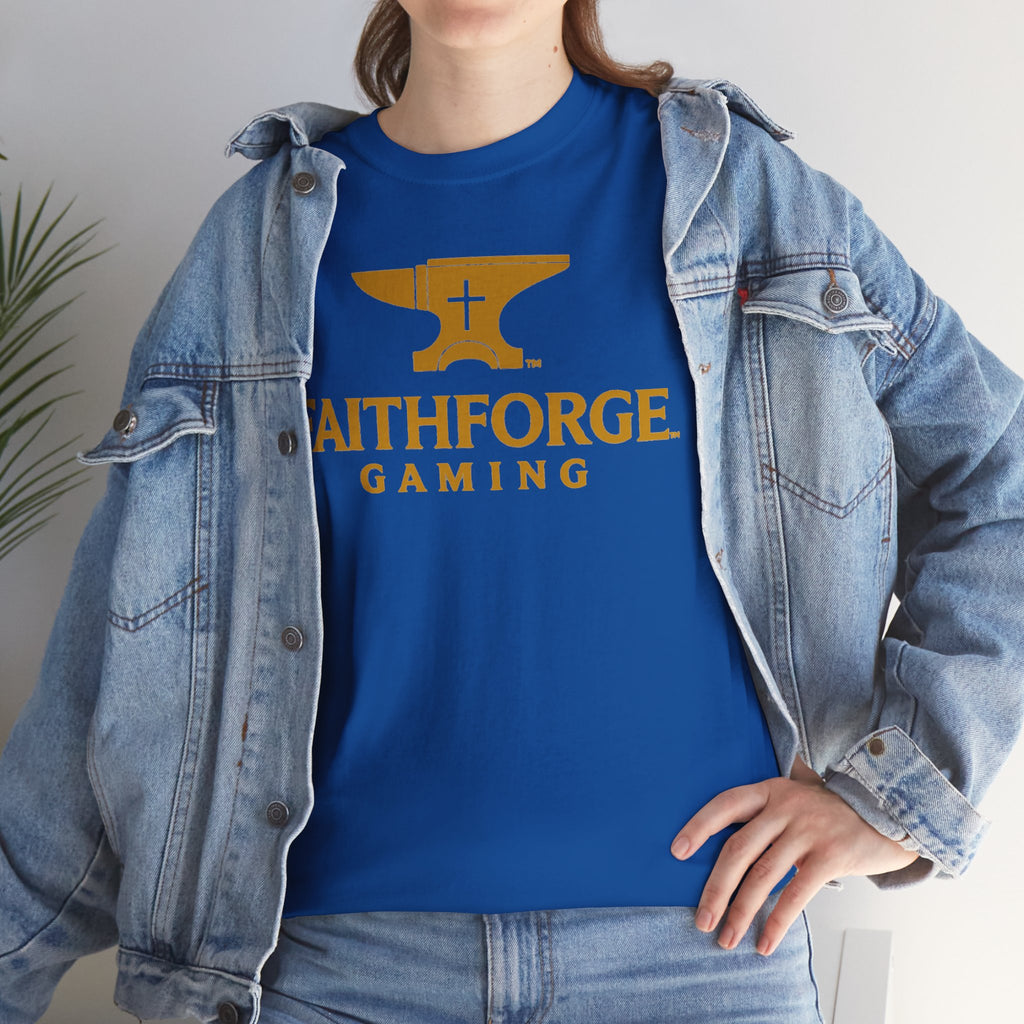 FaithForge Gaming T-Shirt — Christian Gamer Logo Tee