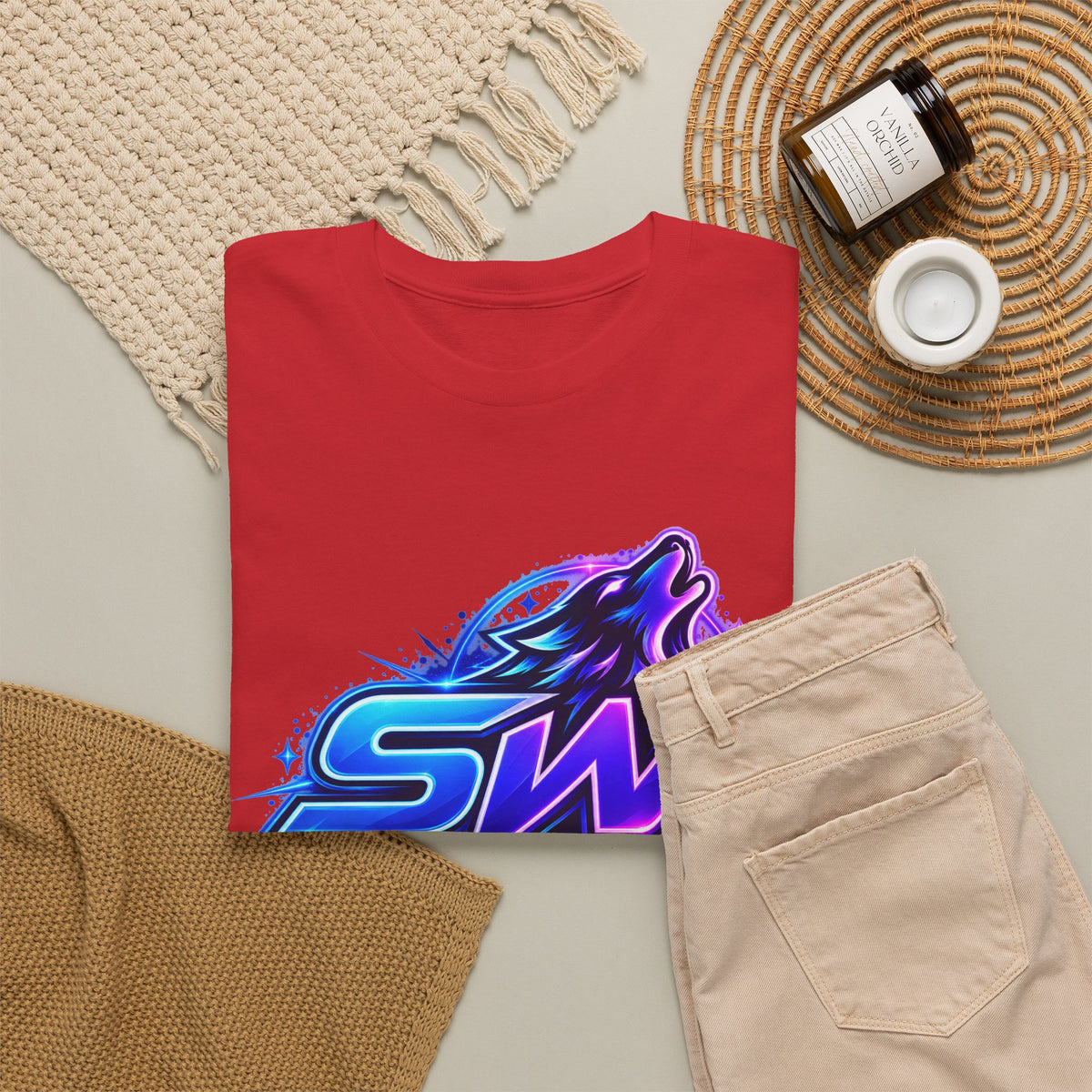 Seawolf_30 Logo Tee - Gamer/Streamer T-Shirt Blue GBSG (Gather)