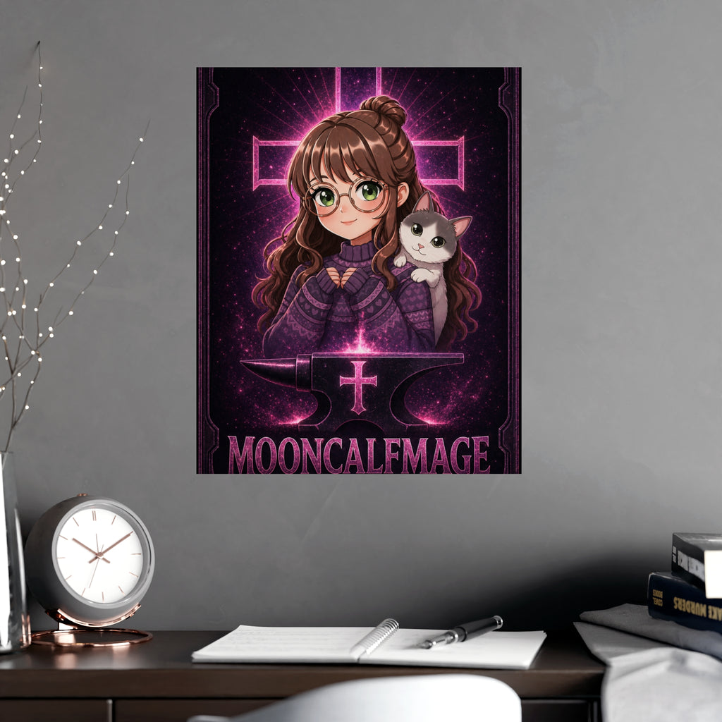 mooncalfmage Poster - FaithForgeGaming