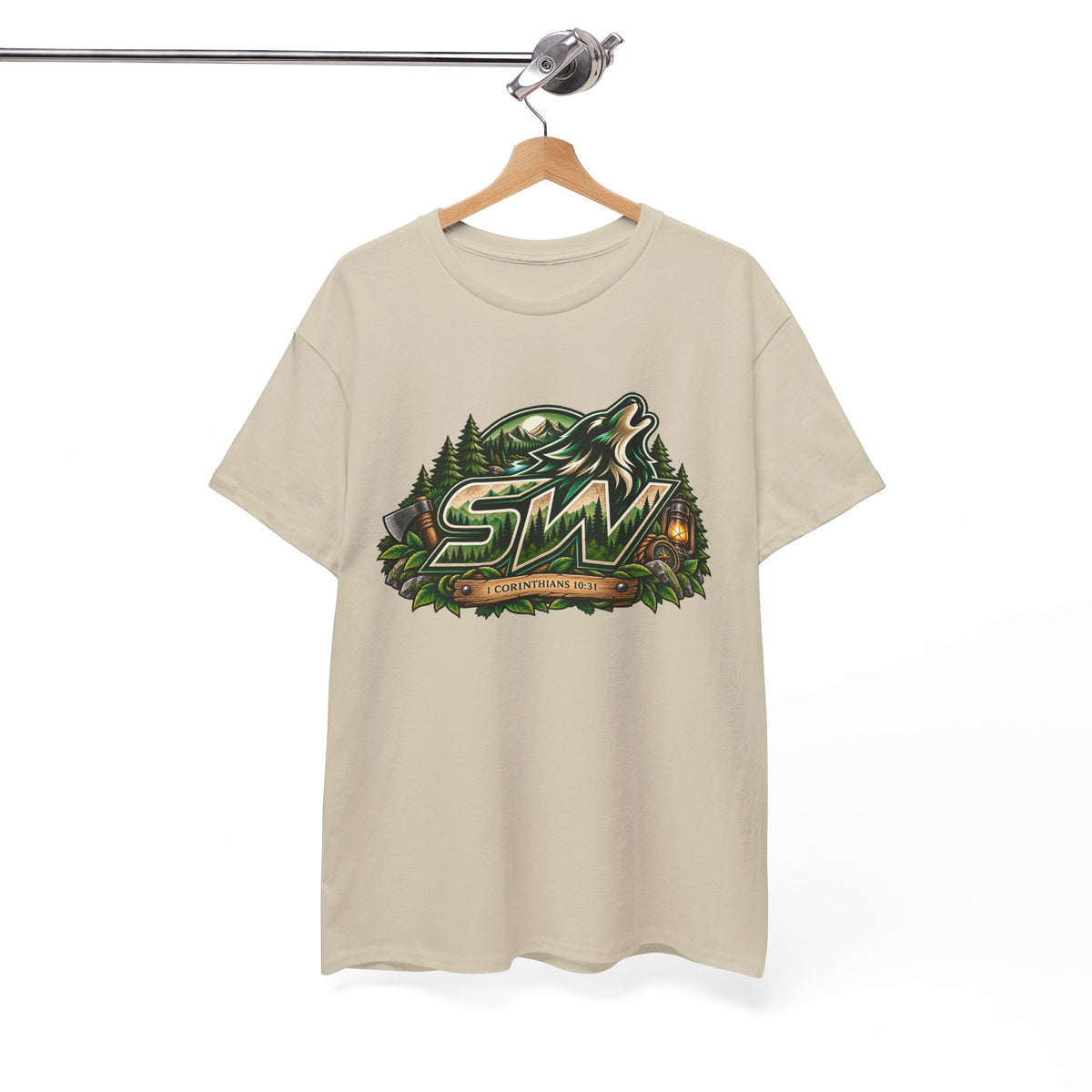 Seawolf_30 Logo Tee - Gamer/Streamer T-Shirt Green GBSG (Gather)