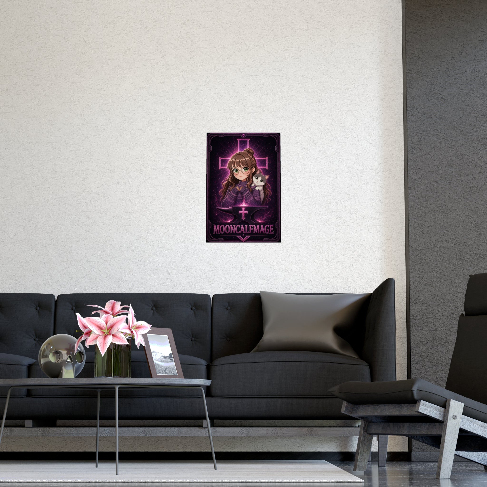 mooncalfmage Poster - FaithForgeGaming