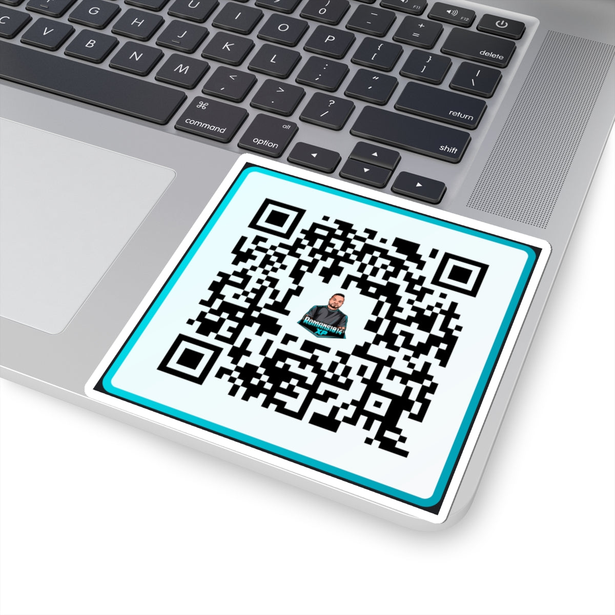 QR Code Decal — Romans1014XP QR Code with Logo