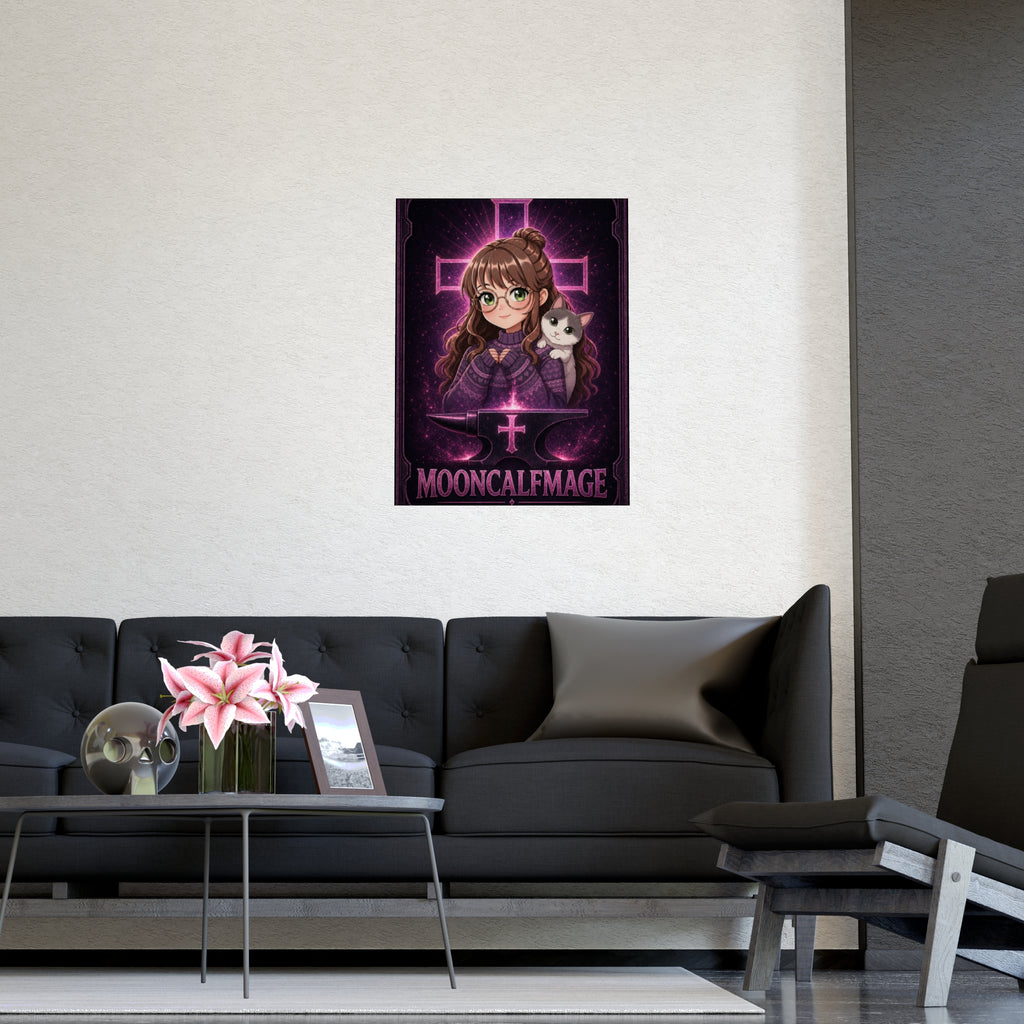 mooncalfmage Poster - FaithForgeGaming