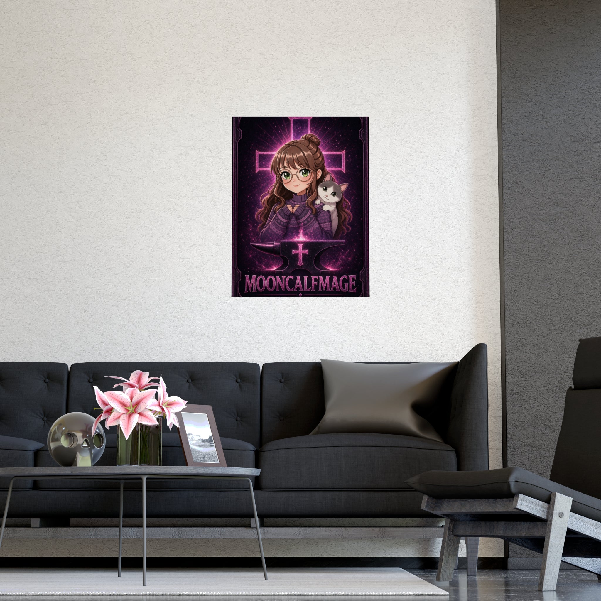 mooncalfmage Poster - FaithForgeGaming