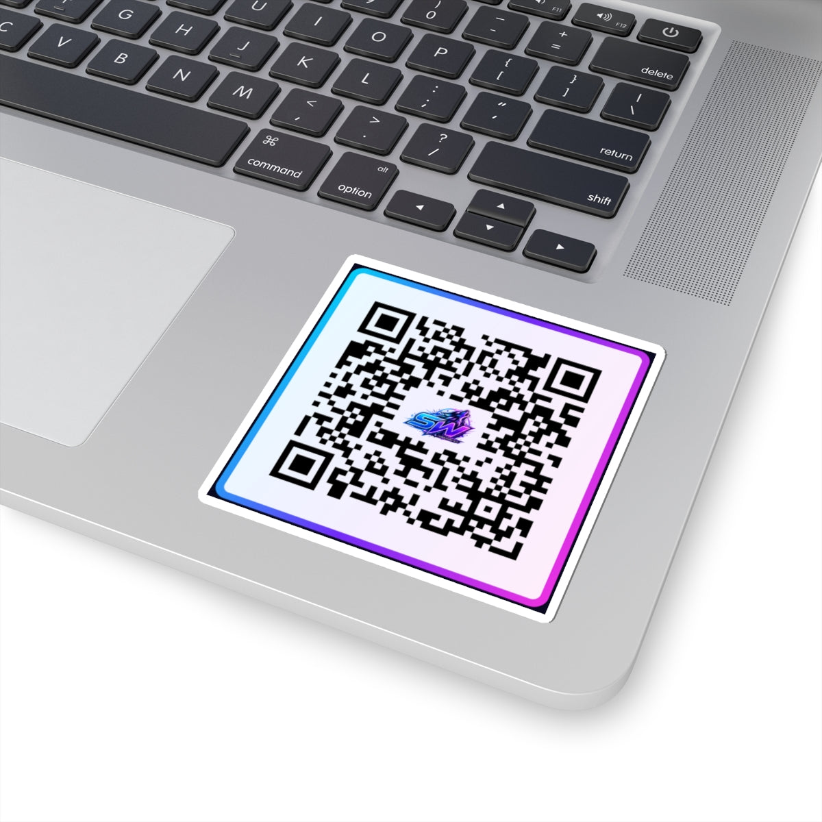 Copy of QR Code Decal Indoor — Seawolf_30 QR Code with Logo