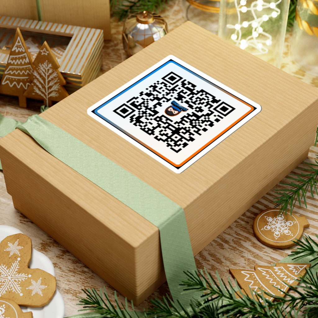 QR Code Decal — NinjaSauceX QR Code with Logo