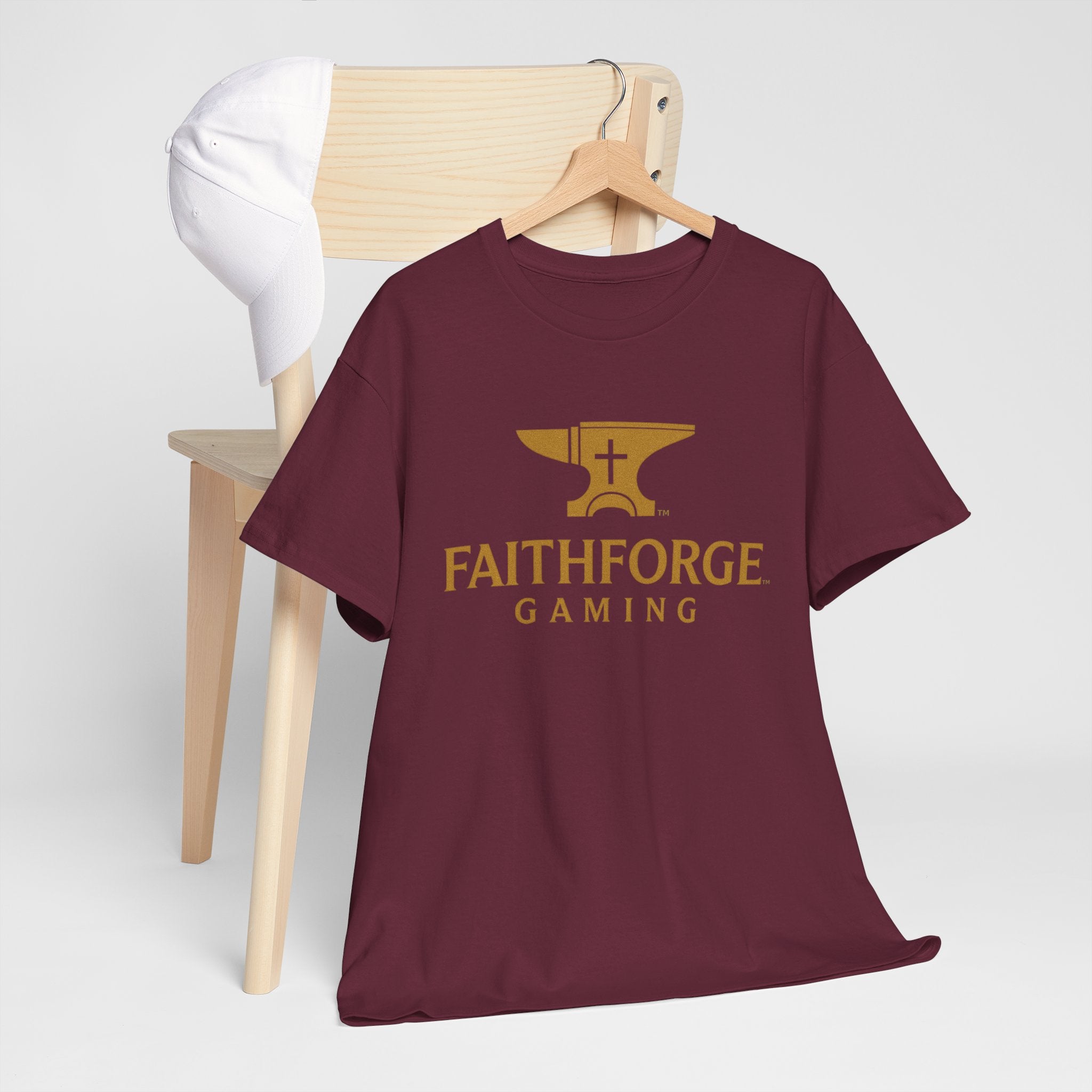 FaithForge Gaming T-Shirt — Christian Gamer Logo Tee