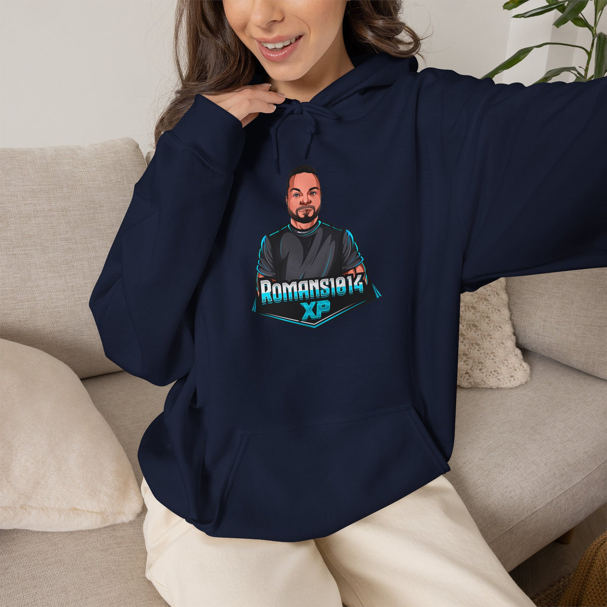 Romans1014XP Hoodie — Streamer Logo Pullover