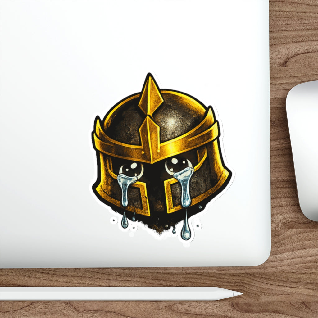 Copy of FaithForge Knight Sad Die-Cut Sticker — Water-resistant vinyl