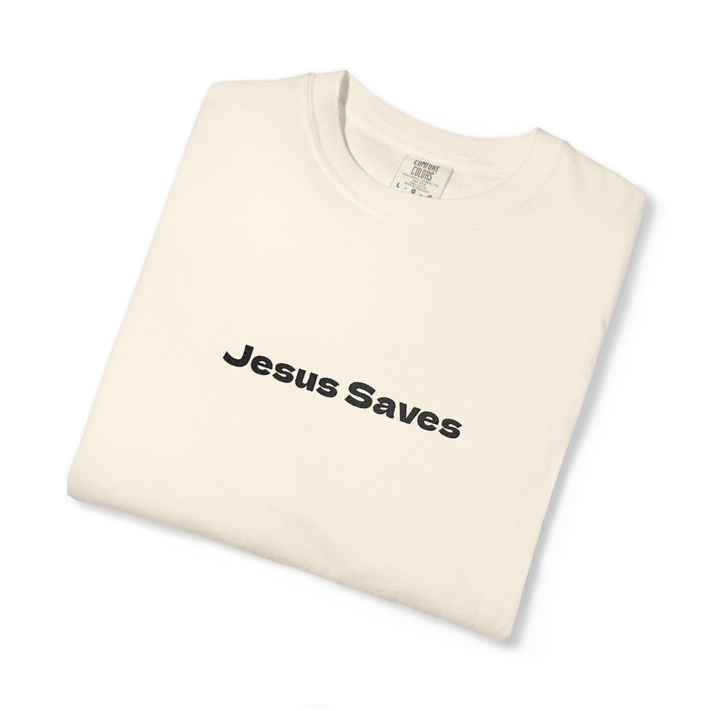 (Embroidered) Jesus Saves T-Shirt