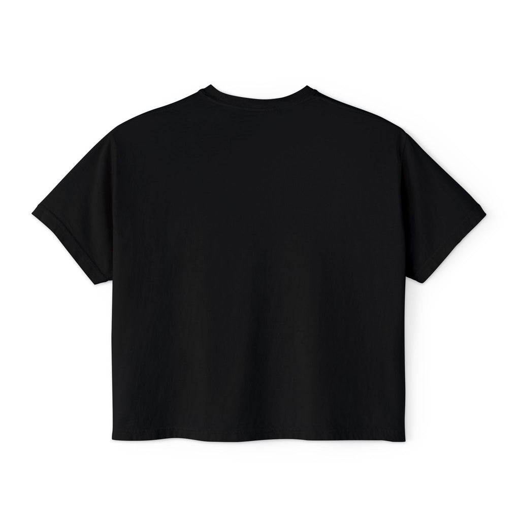 Women's Boxy Tee – Floral “Praise” Graphic Shirt