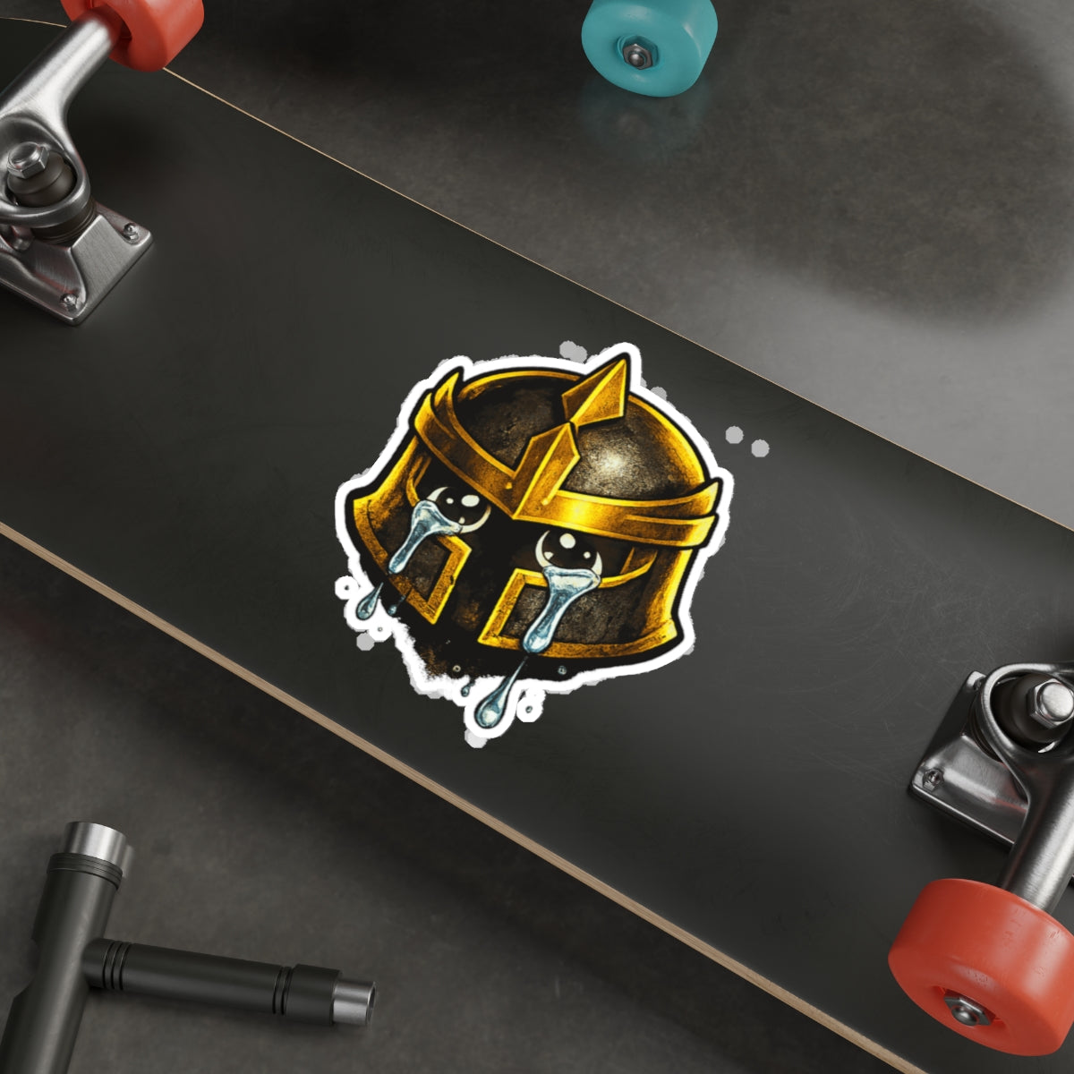 Copy of FaithForge Knight Sad Die-Cut Sticker — Water-resistant vinyl