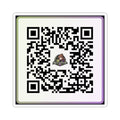 QR Code Decal Indoor — MOONCALFMAGE QR Code with Logo