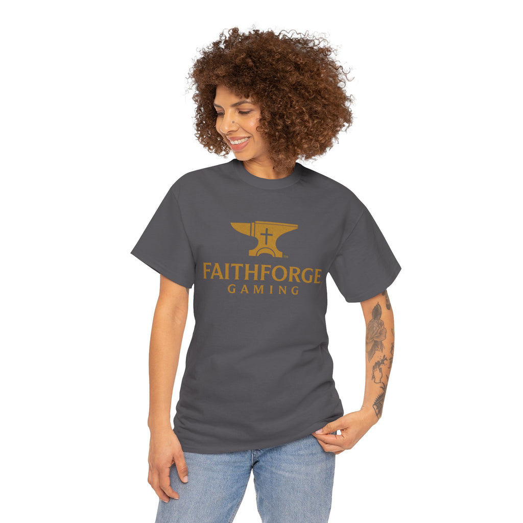 FaithForge Gaming T-Shirt — Christian Gamer Logo Tee