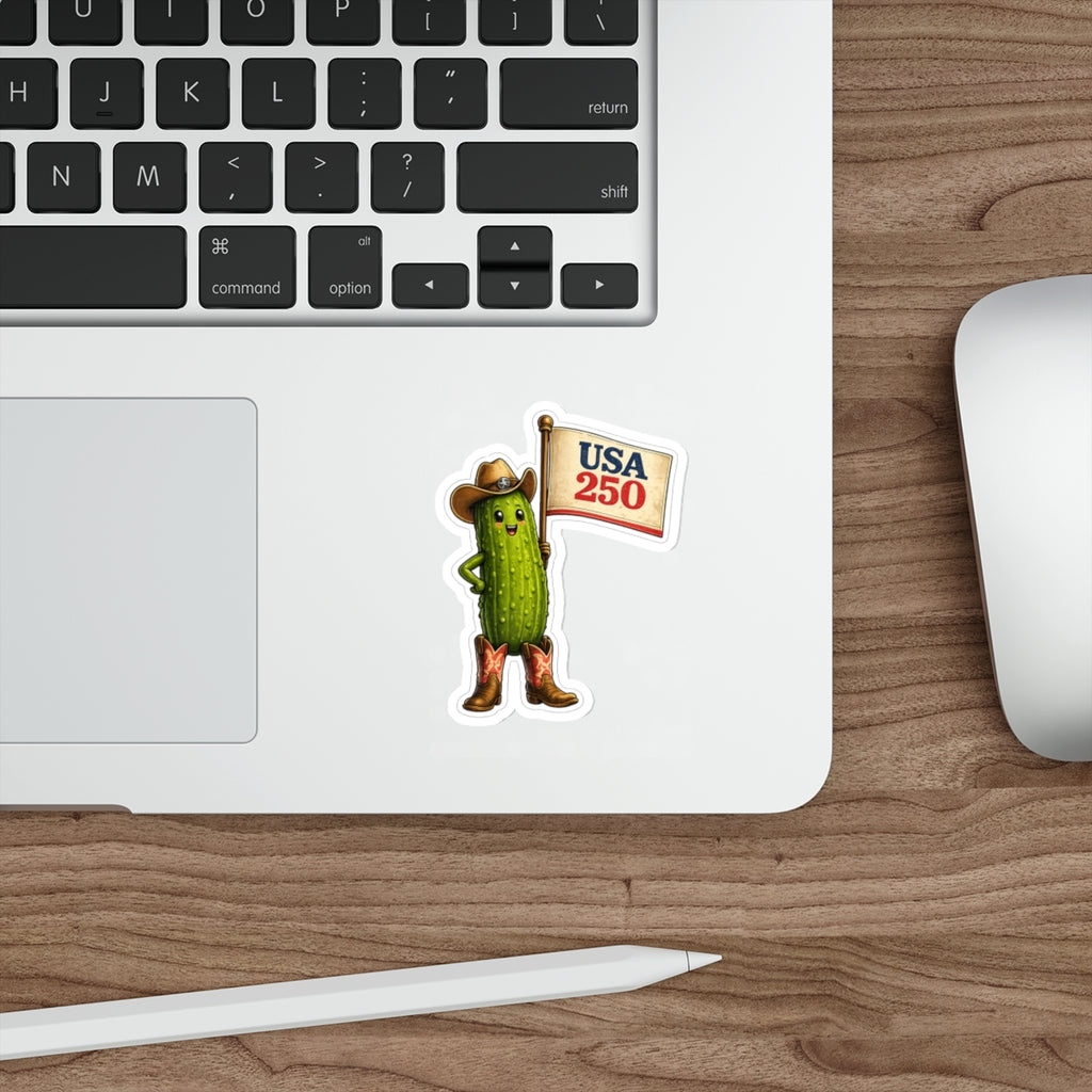 USA 250 Pickle Die-Cut Sticker