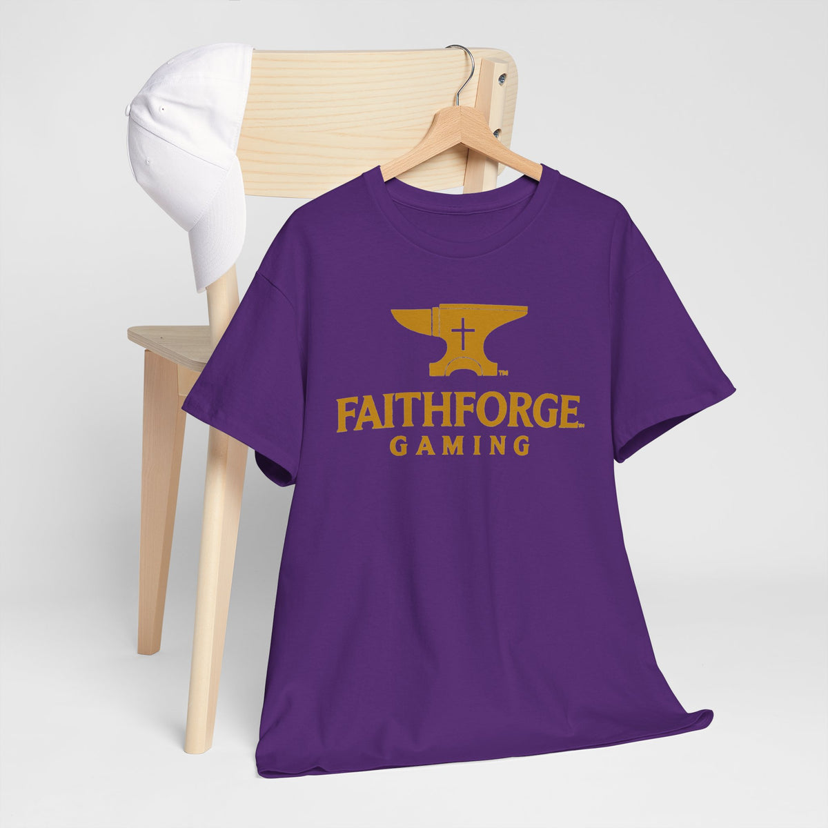 FaithForge Gaming T-Shirt — Christian Gamer Logo Tee