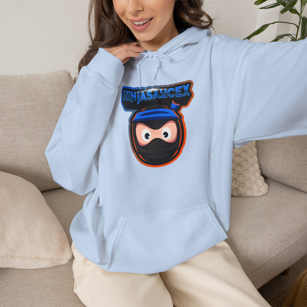NinjaFaceX Hoodie — Streamer Logo Pullover