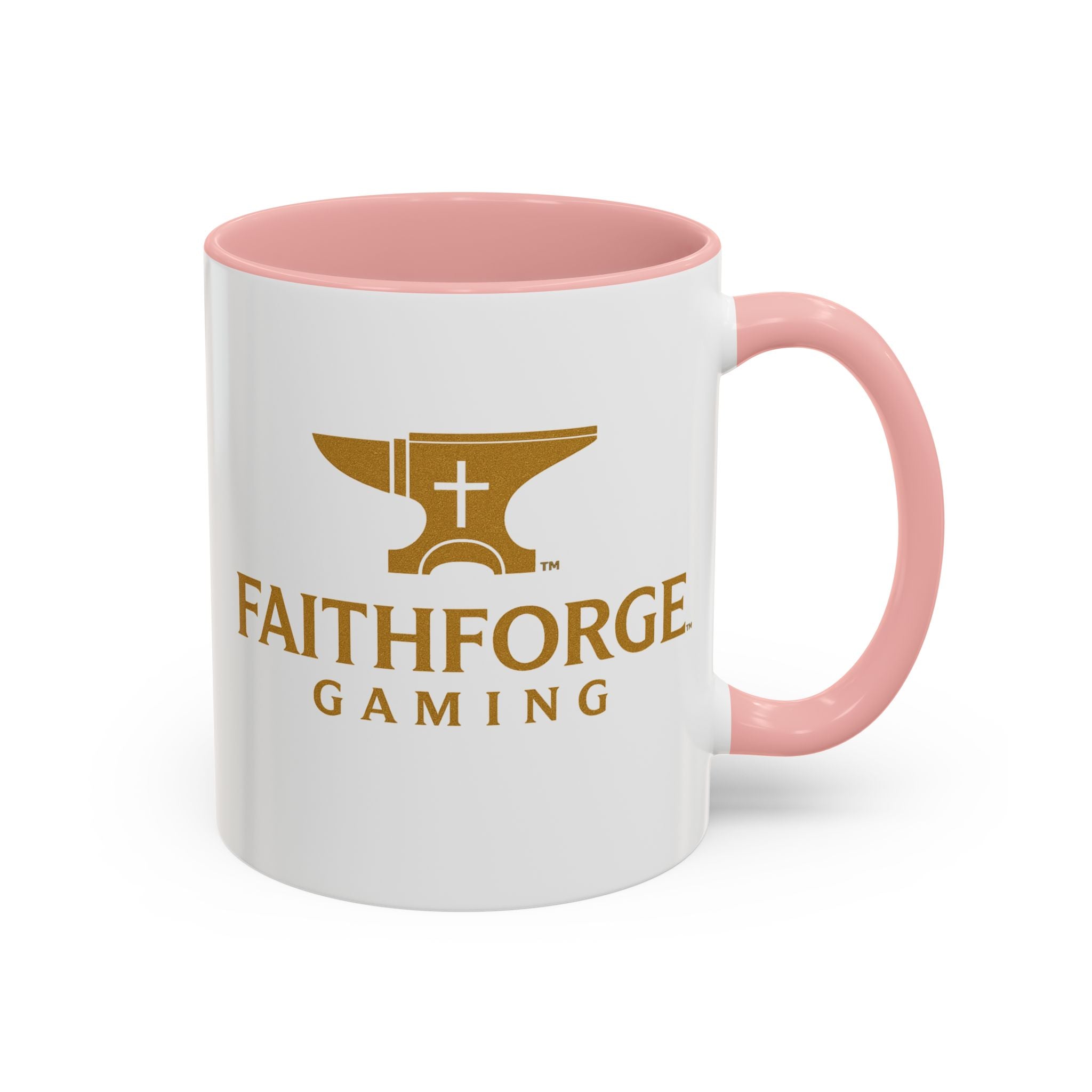 FaithForge Gaming Accent Coffee Mug – 11oz Logo Mug