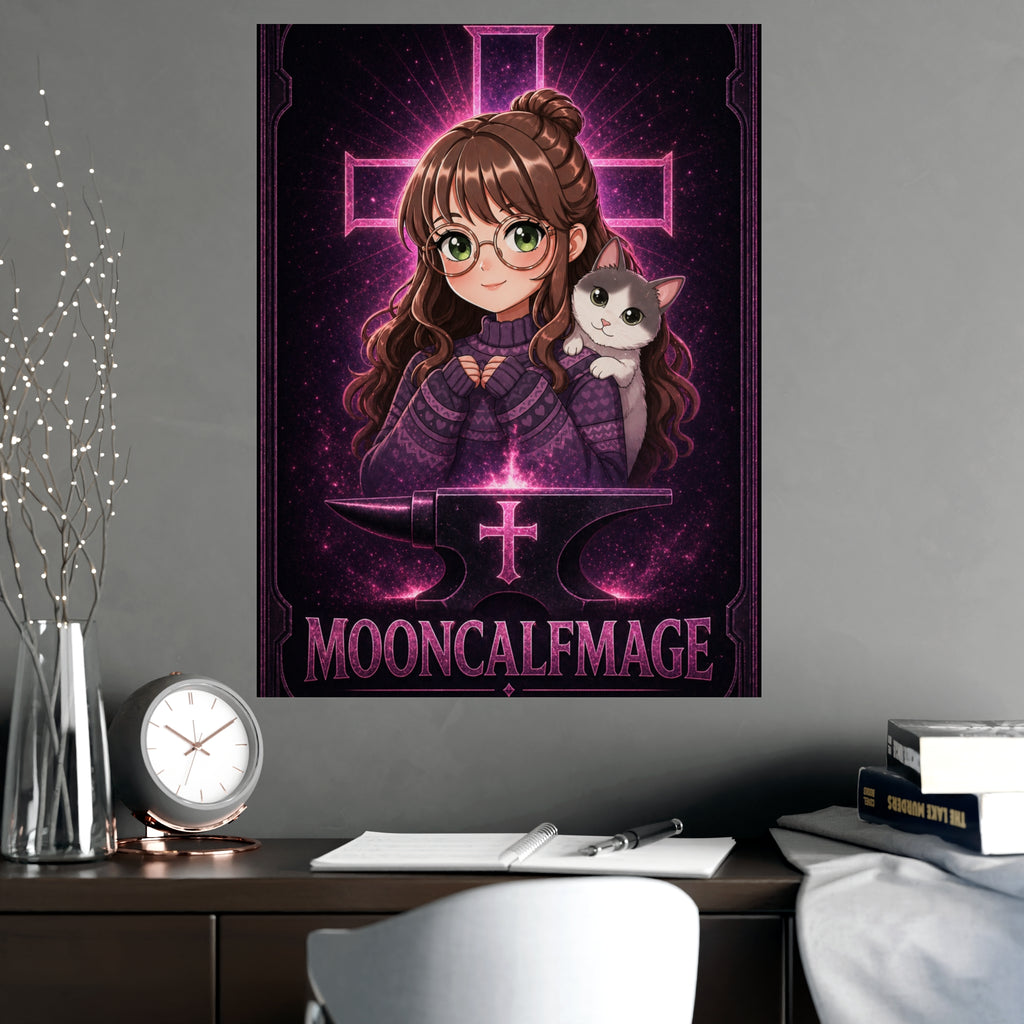 mooncalfmage Poster - FaithForgeGaming