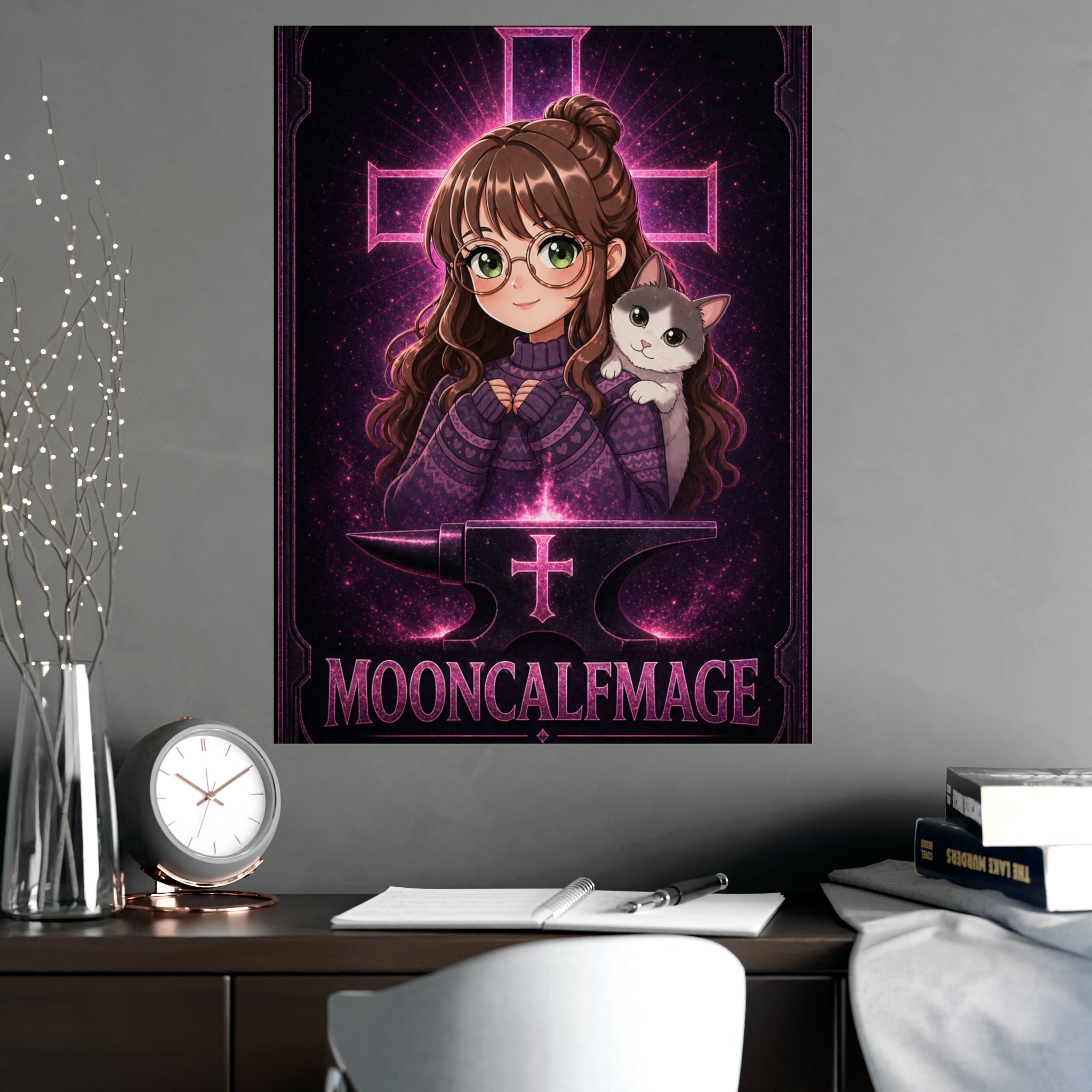 mooncalfmage Poster - FaithForgeGaming