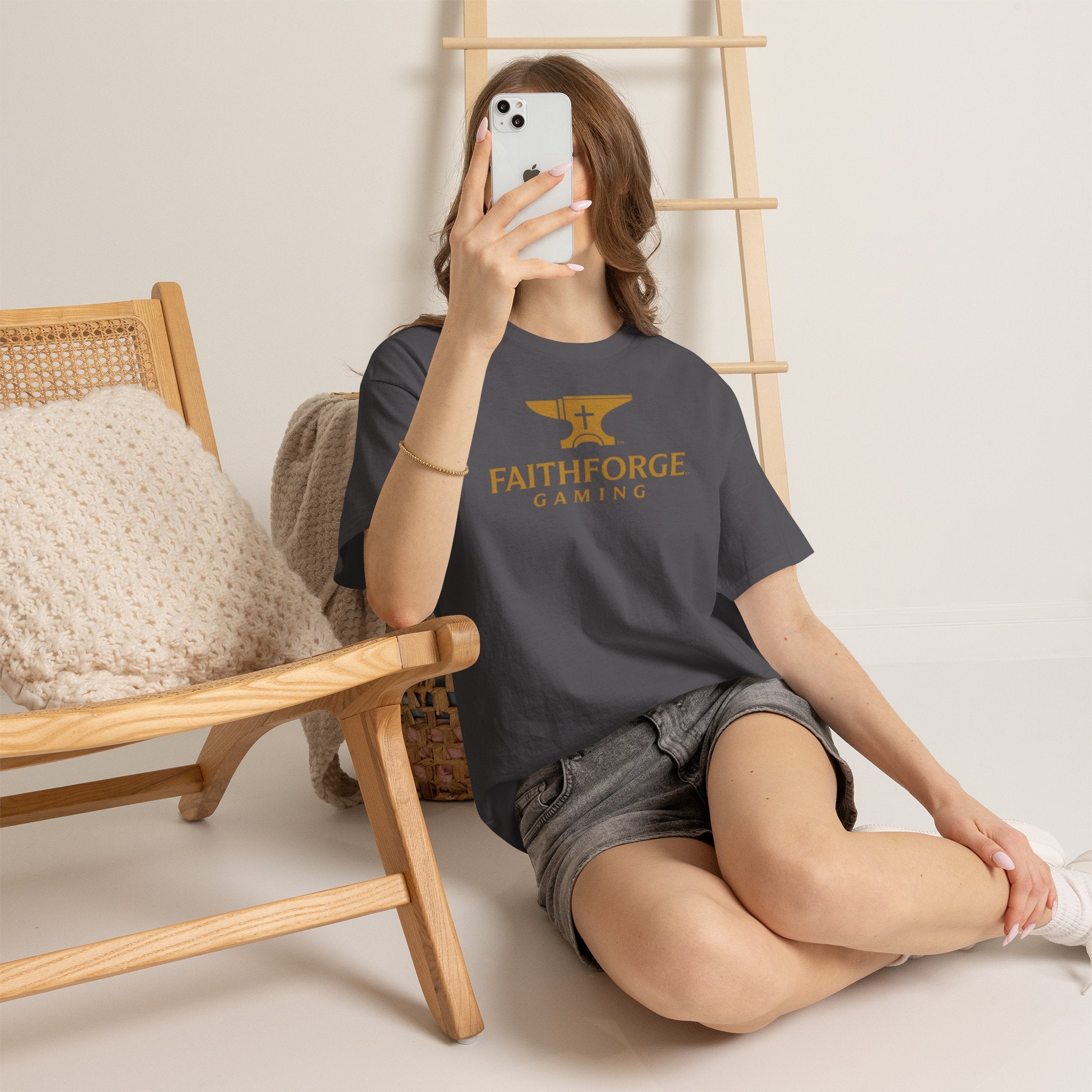 FaithForge Gaming T-Shirt — Christian Gamer Logo Tee