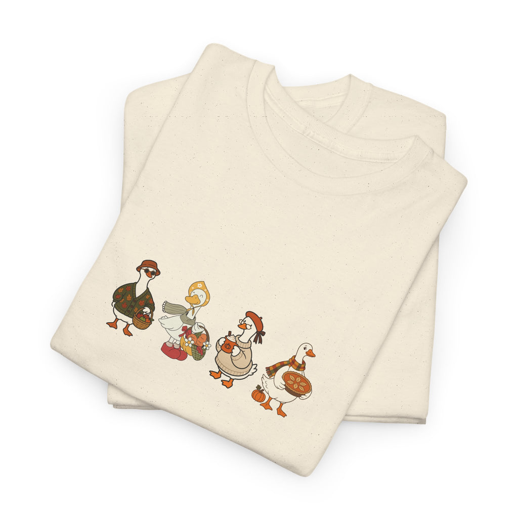 Thanksgiving Goose Crew T‑Shirt