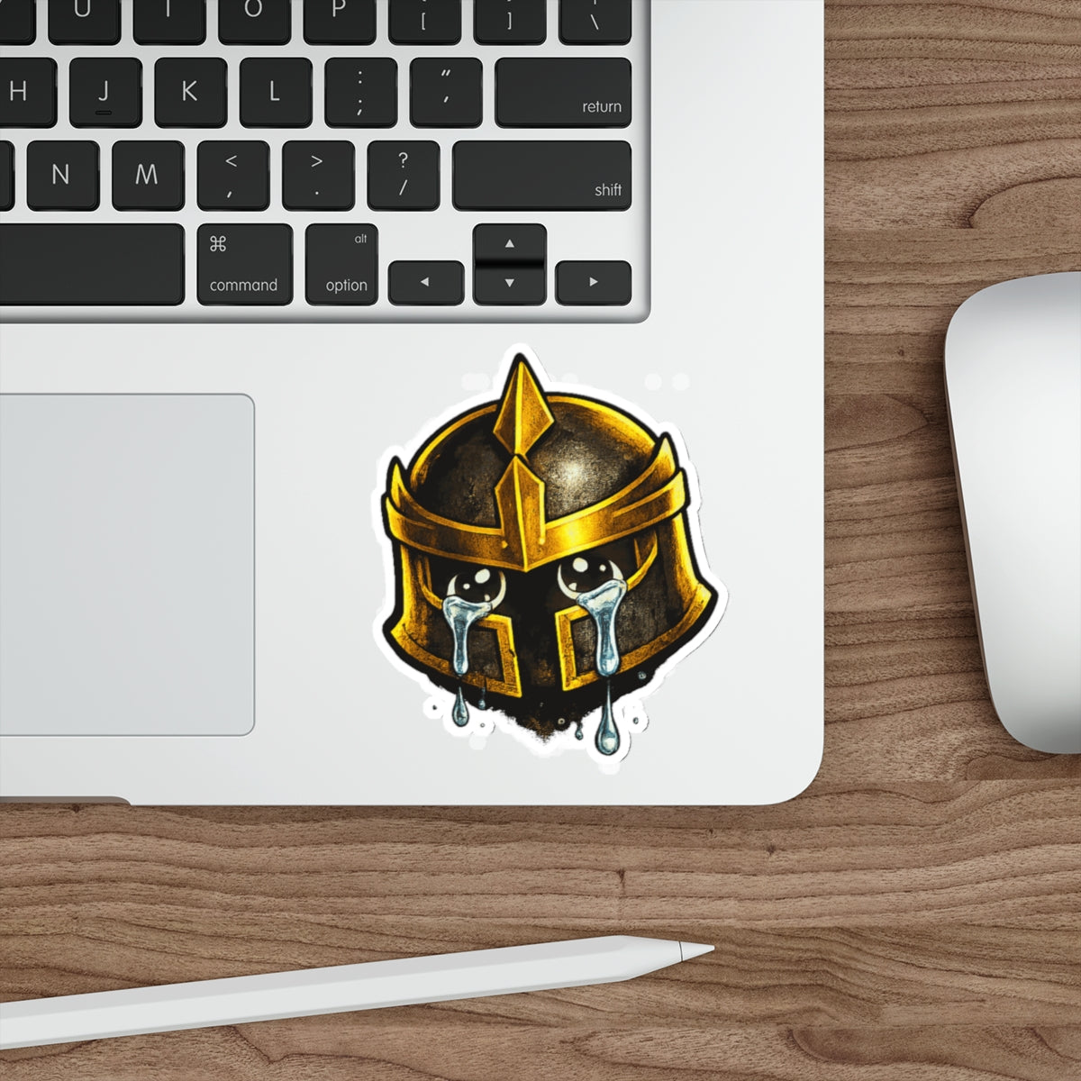 Copy of FaithForge Knight Sad Die-Cut Sticker — Water-resistant vinyl
