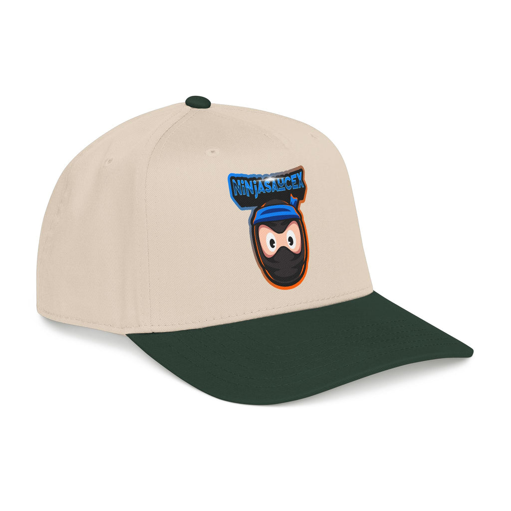 NinjaSauceX Logo Baseball Cap — Retro Gamer Streetwear Hat